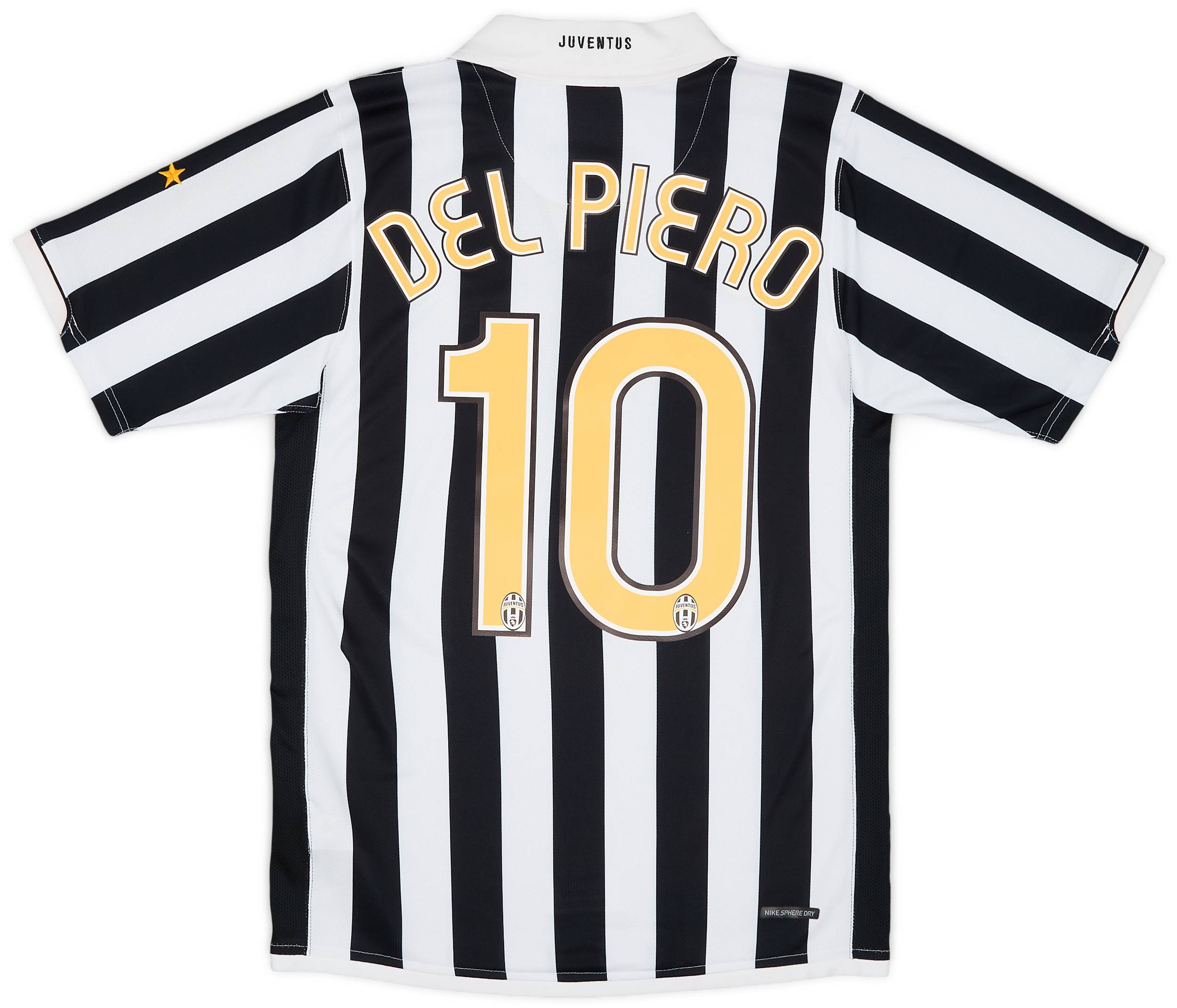 2006-07 Juventus Home Shirt Del Piero #10 (S)