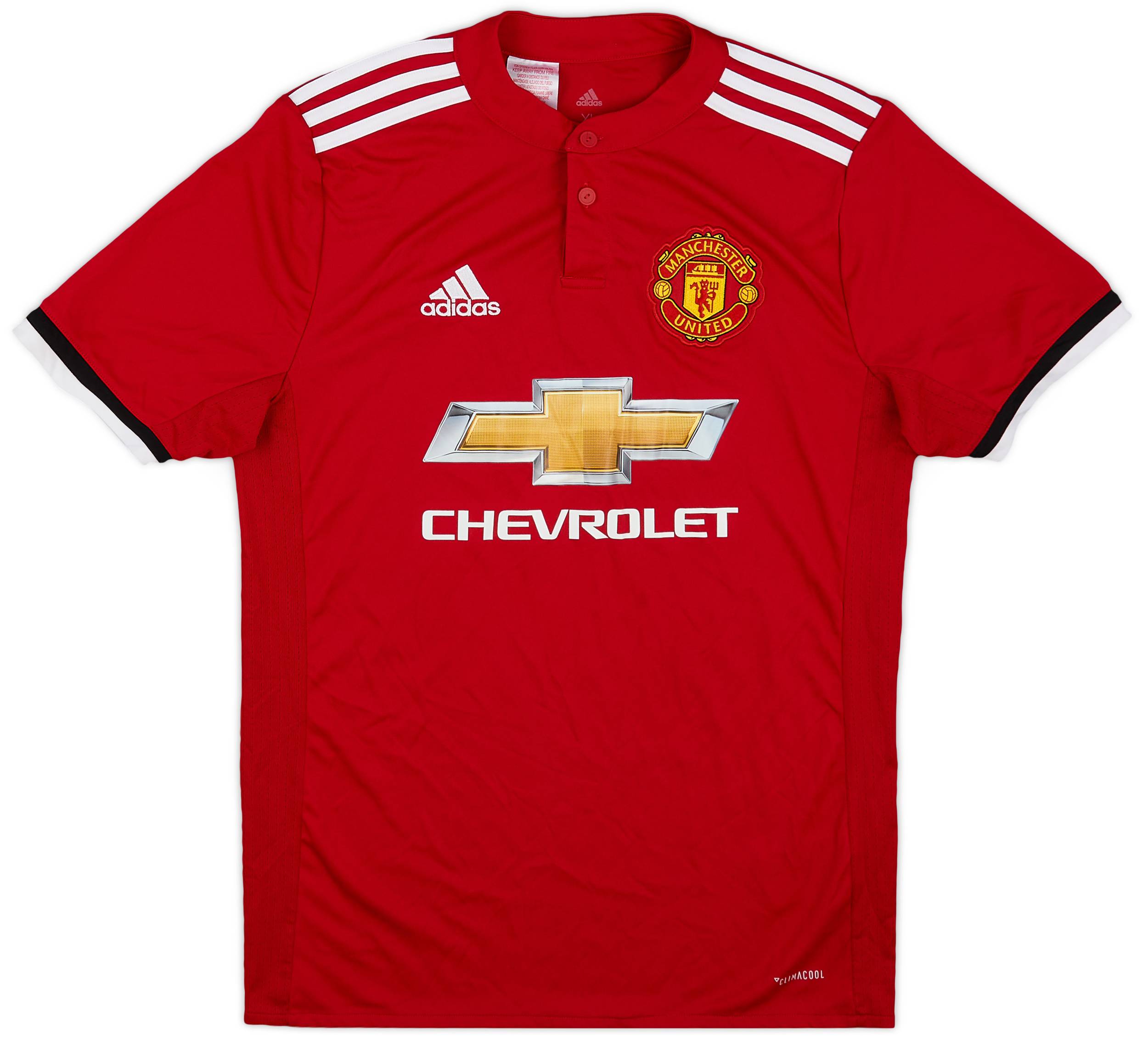 2017-18 Manchester United Home Shirt - 8/10 - (XL.Boys)