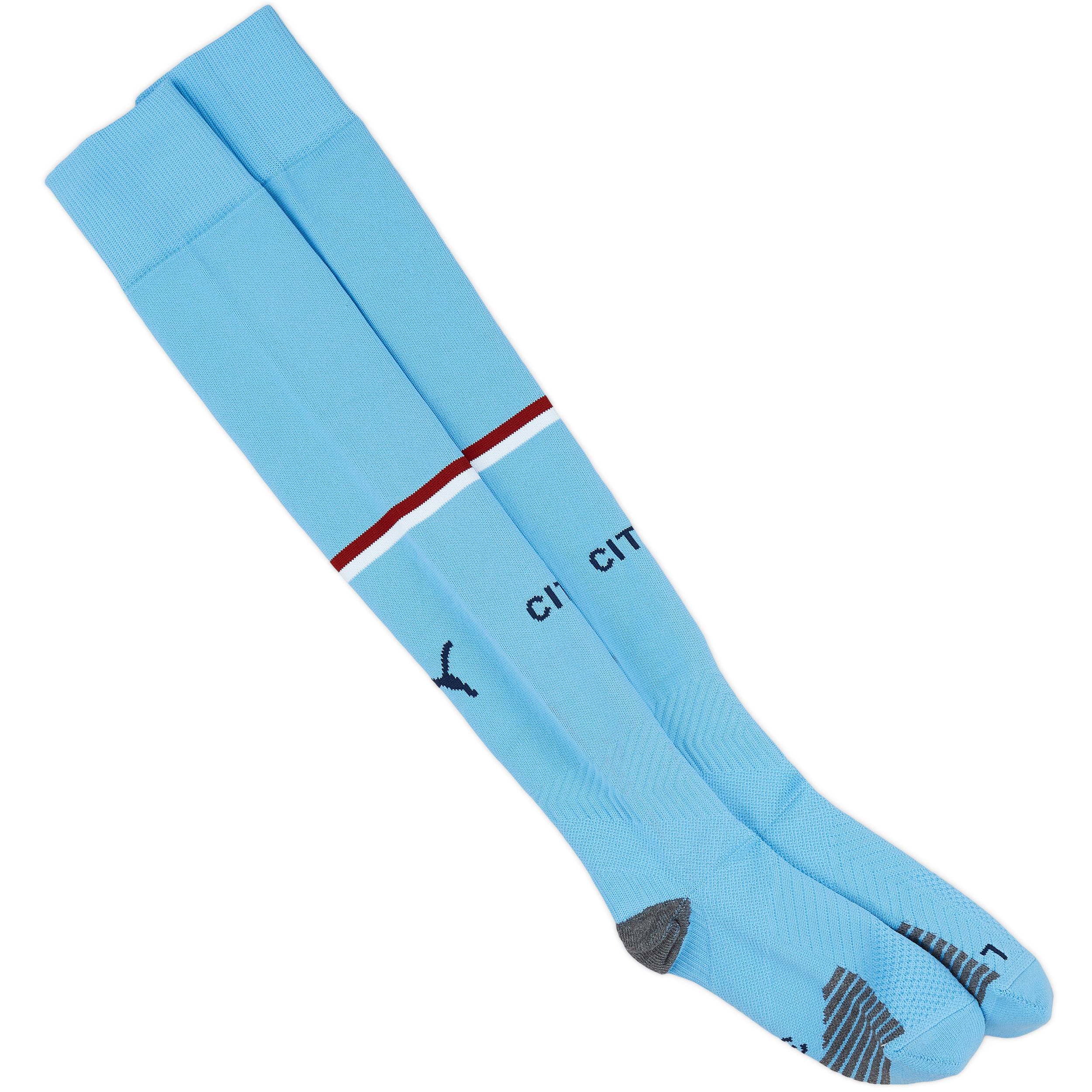 2022-23 Manchester City Home Socks (M)