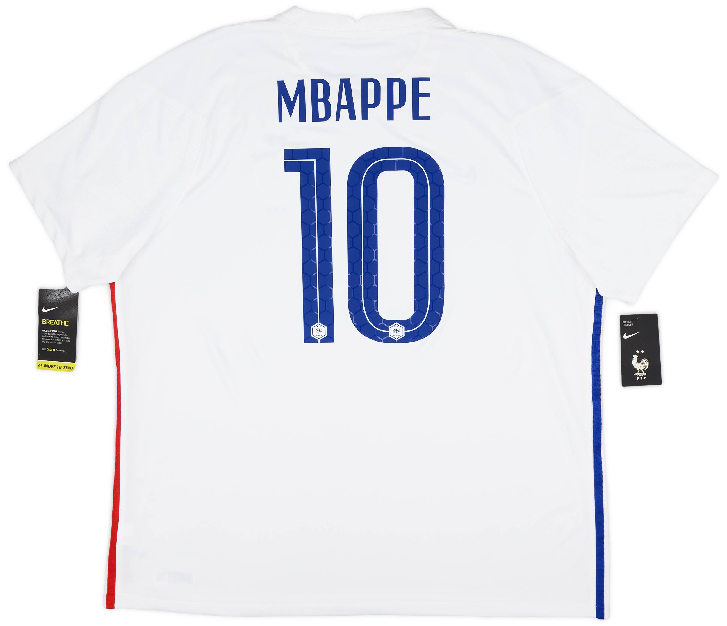 2020-21 France Away Shirt Mbappe #10 (XXL)
