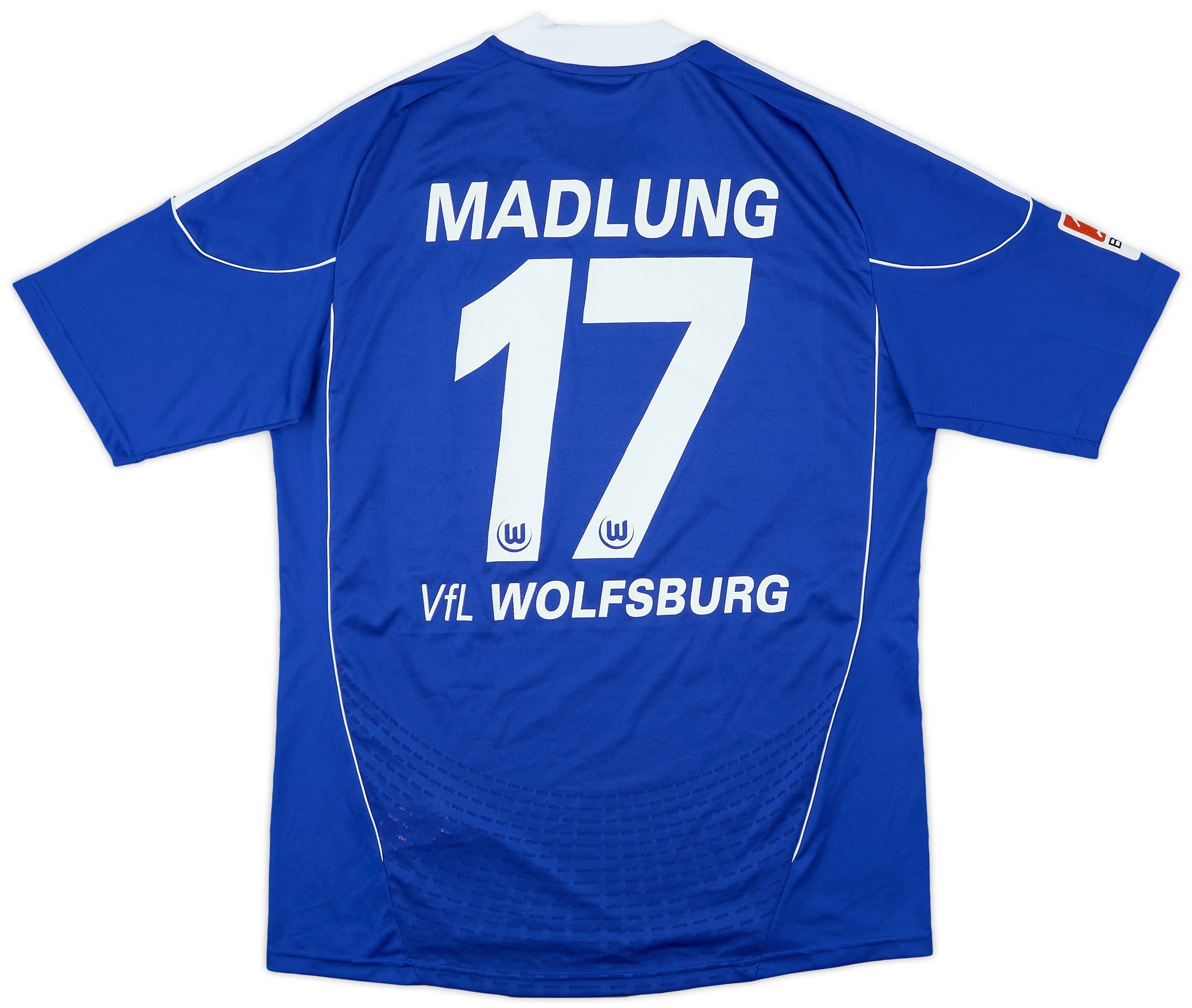 2010-11 Wolfsburg Third Shirt Madlung #17 - 7/10 - (XL)