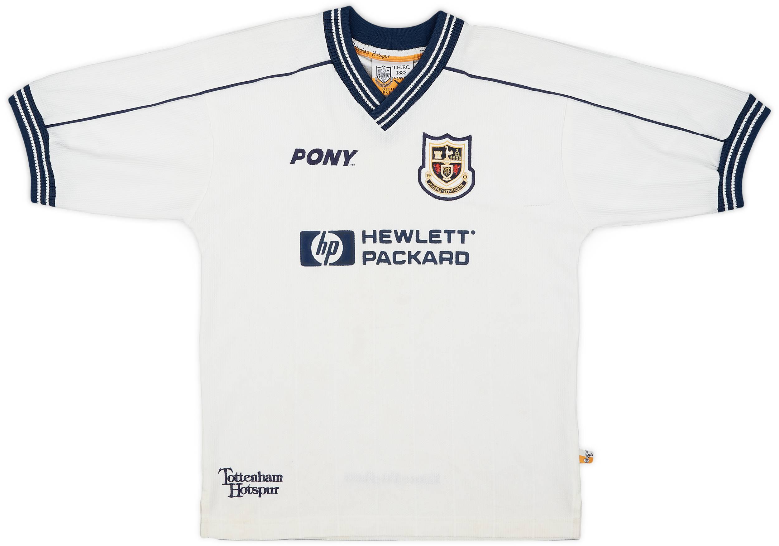 1997-99 Tottenham Home Shirt - 7/10 - (Y)
