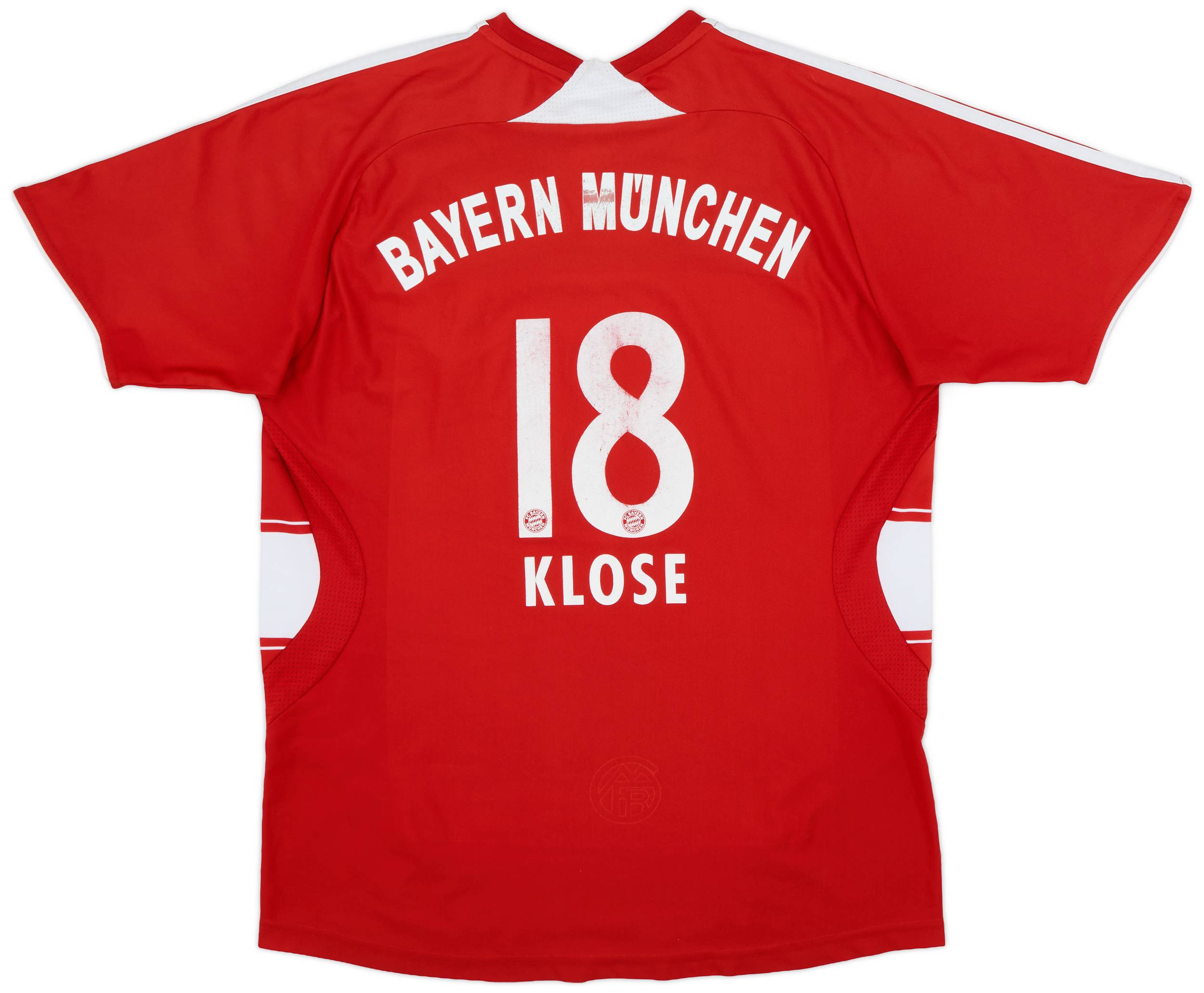 2007-08 Bayern Munich Home Shirt Klose #18 - 5/10 - (XL.Boys)
