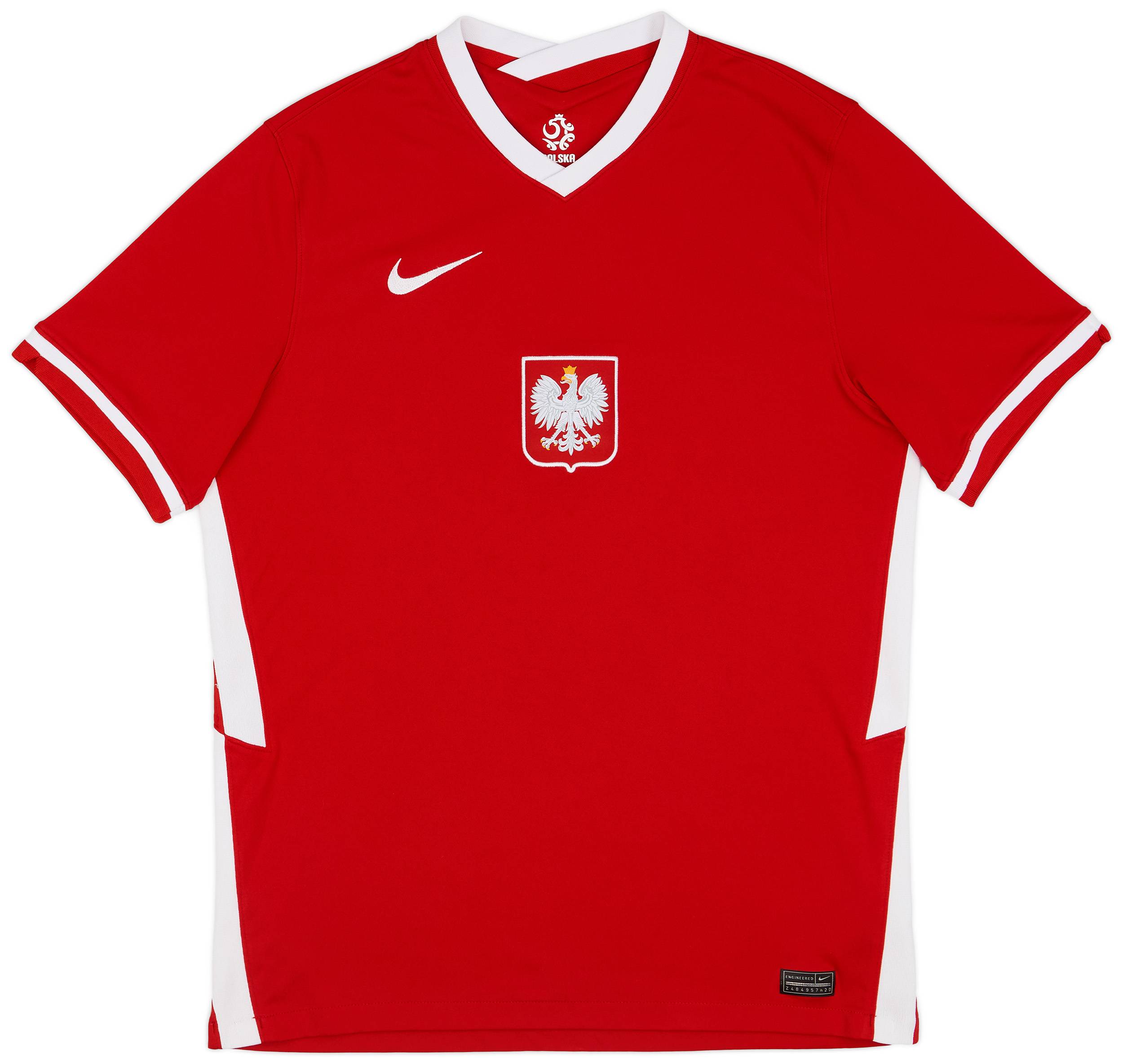 2020-22 Poland Away Shirt - 9/10 - (L)