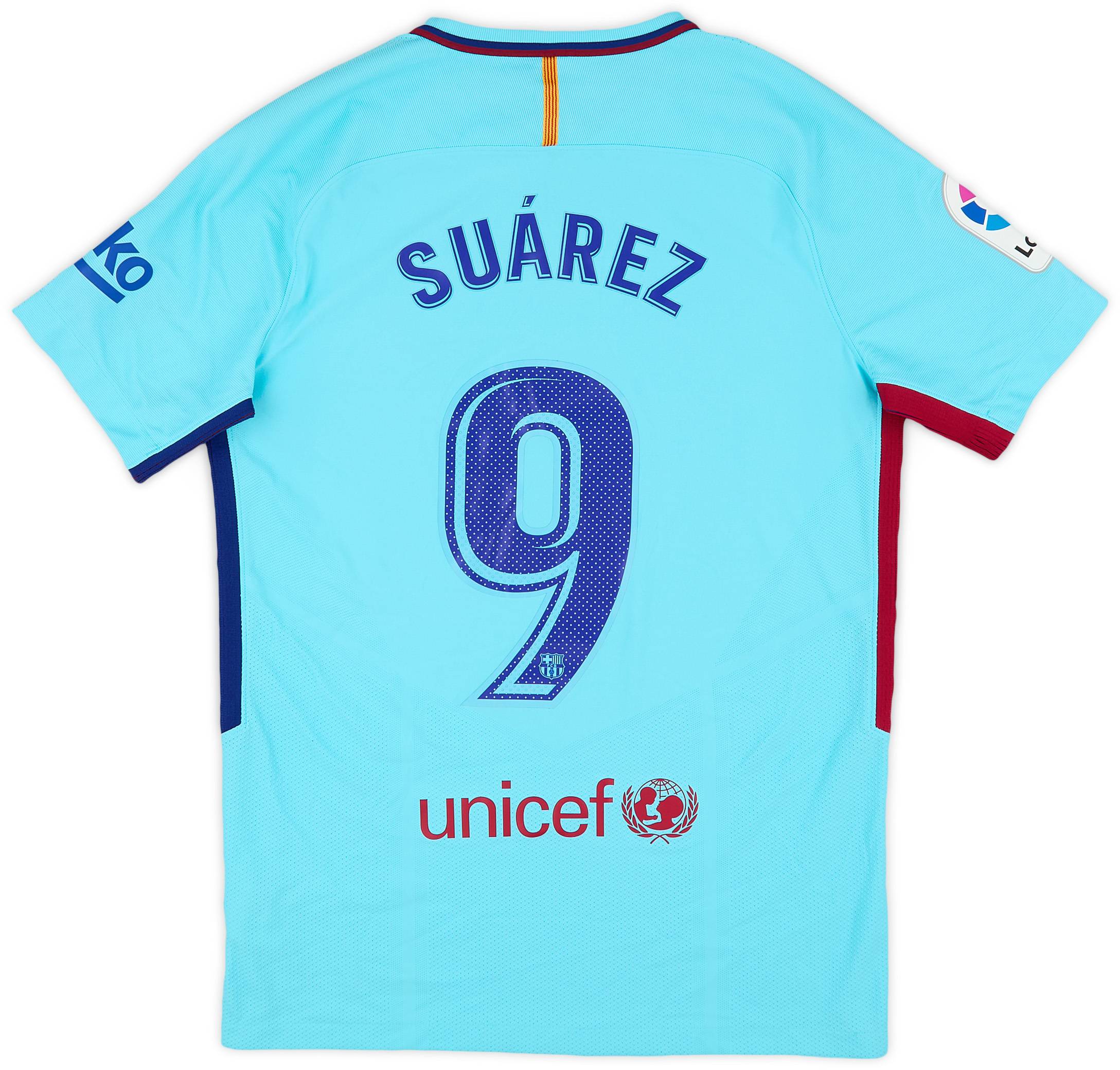 2017-18 Barcelona Away Shirt Messi #10 (M)