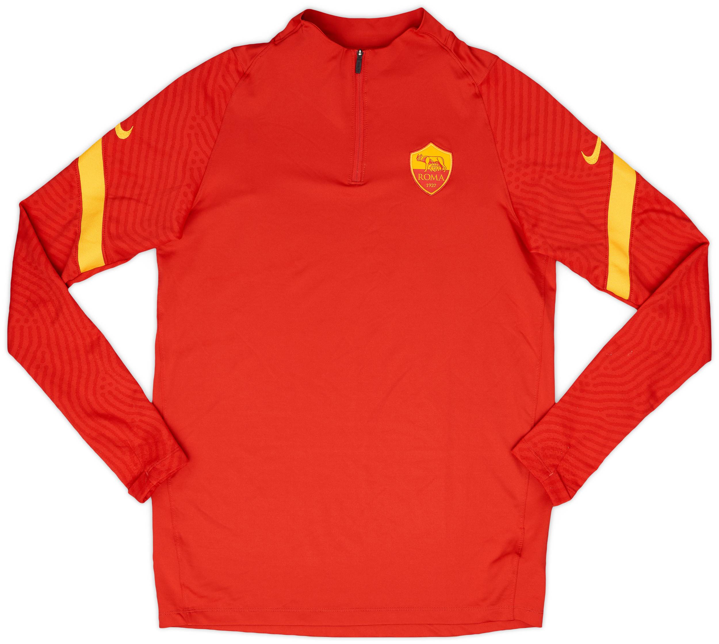 2020-21 Roma Nike 1/4 Zip Drill Top - 8/10 - (M)