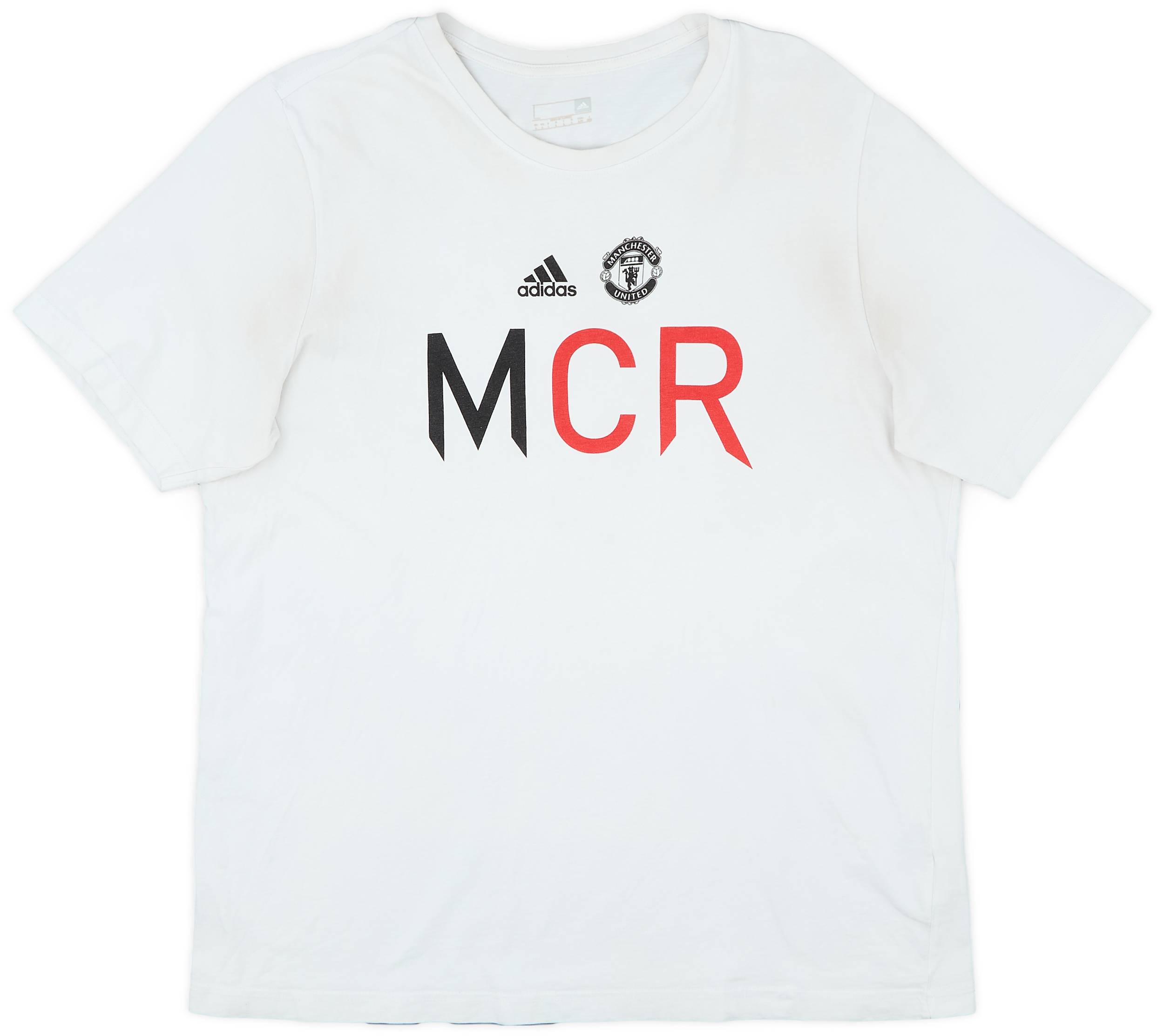 2021-22 Manchester United adidas Lesiure Tee - 7/10 - (L)
