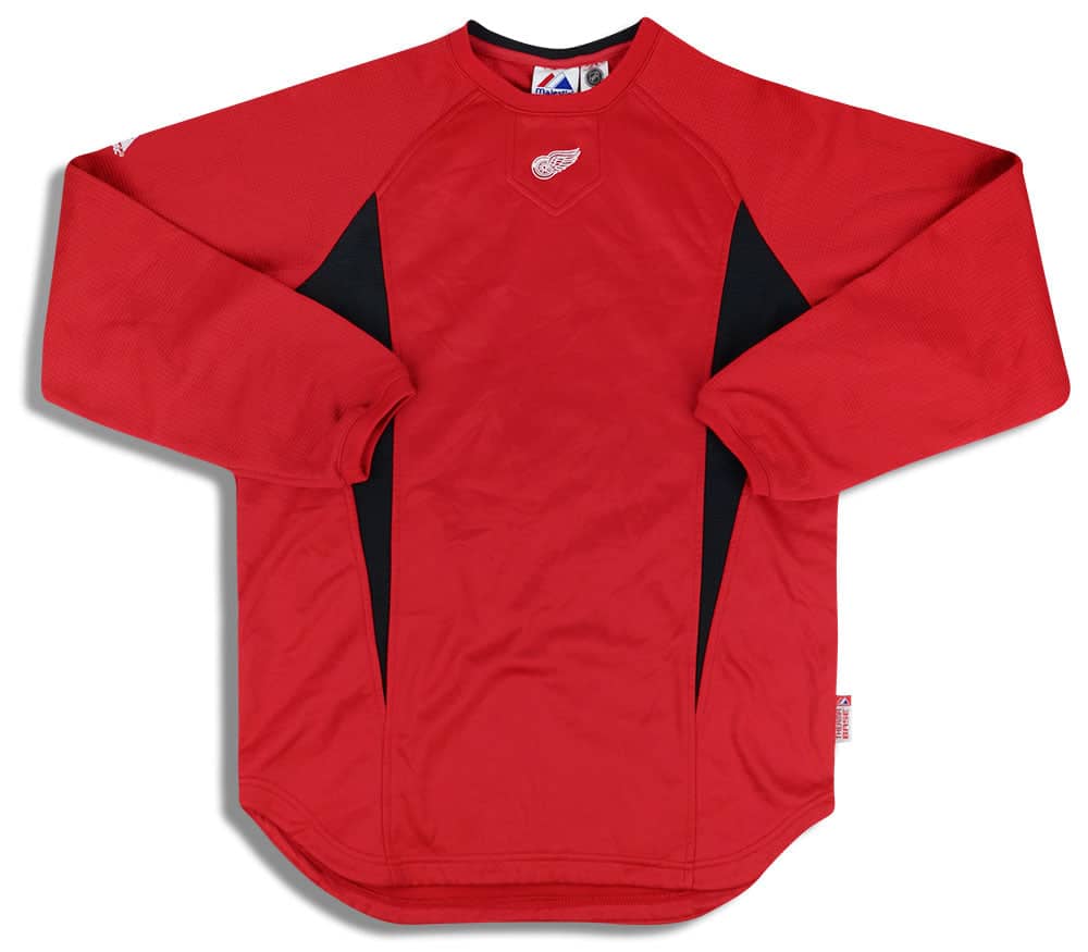 2010s Detroit Red Wings Majestic Training Top S