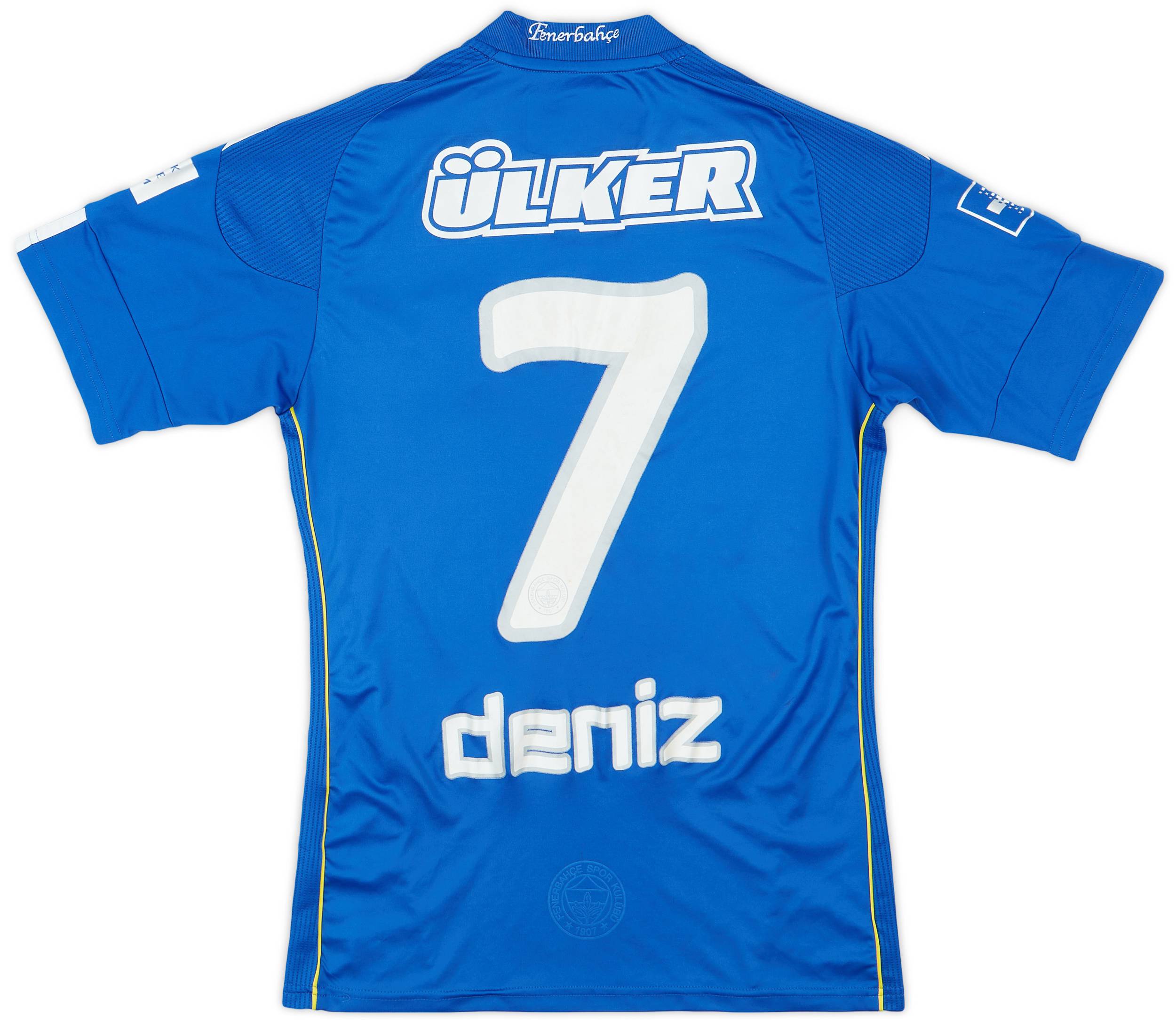 2010-11 Fenerbahce Third Shirt Deniz #7 - 7/10 - (S)