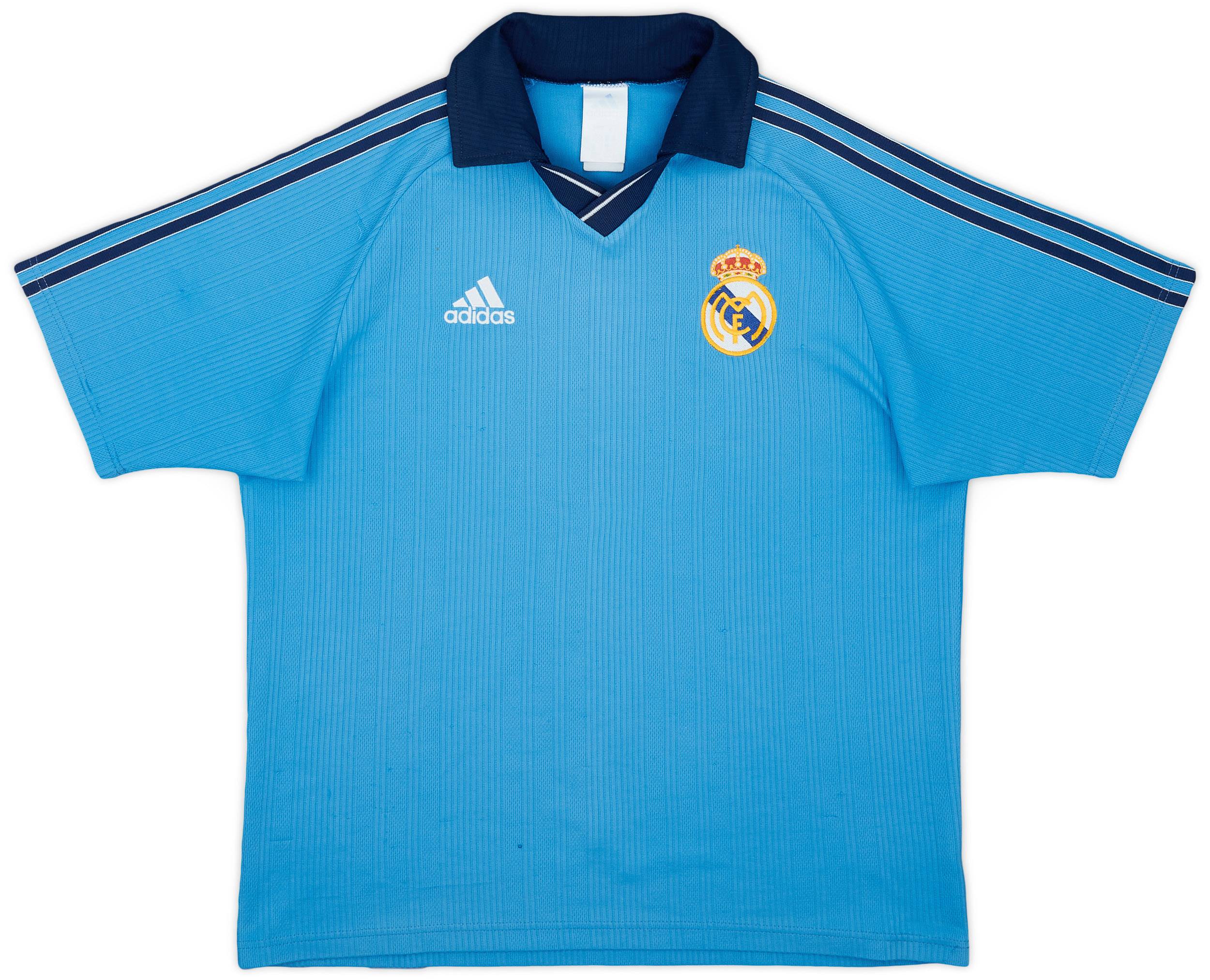 1999-00 Real Madrid Basic Third Shirt - 5/10 - (XL.Boys)