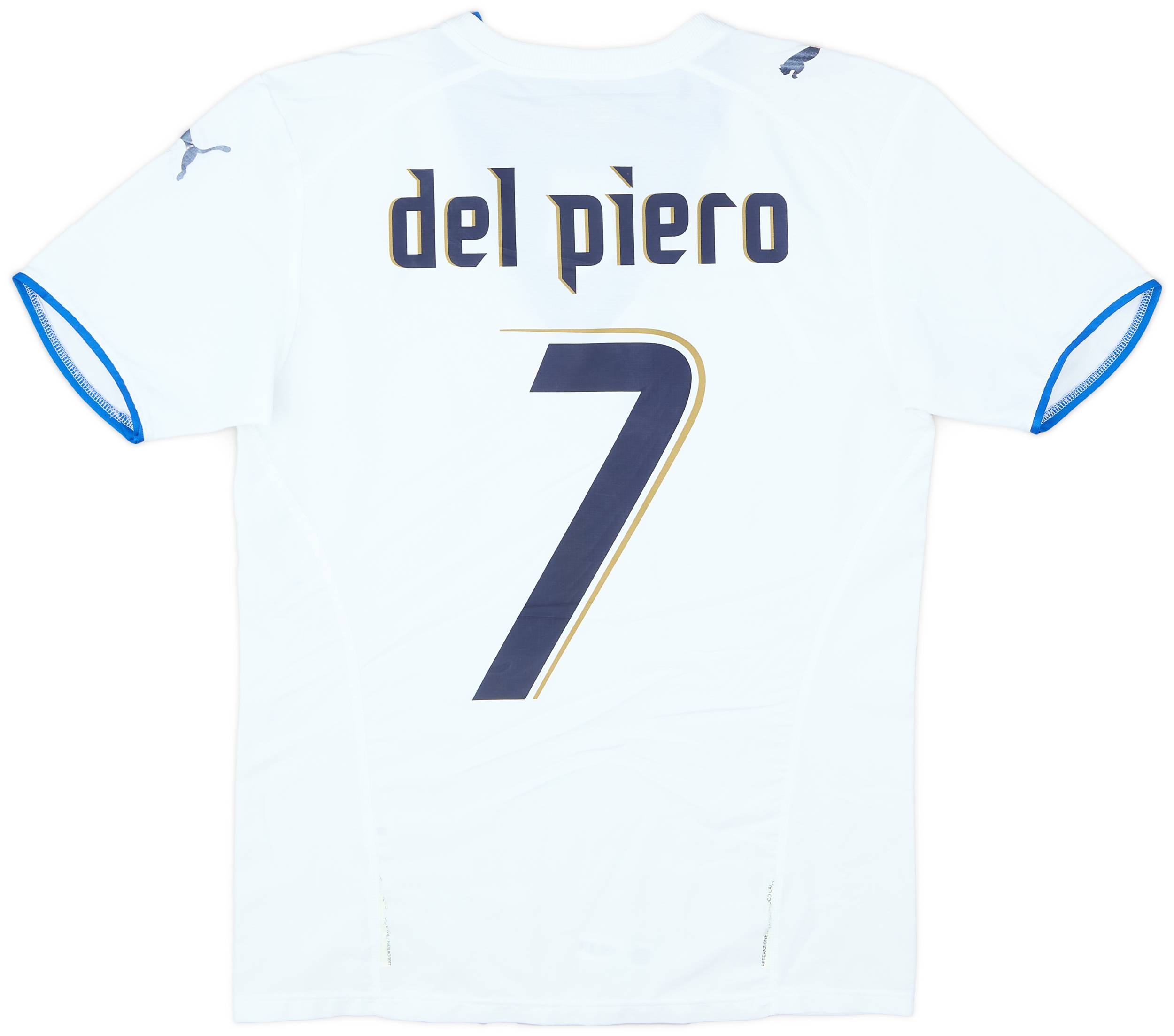 2006 Italy Away Shirt Del Piero #7 - 5/10 - (S)