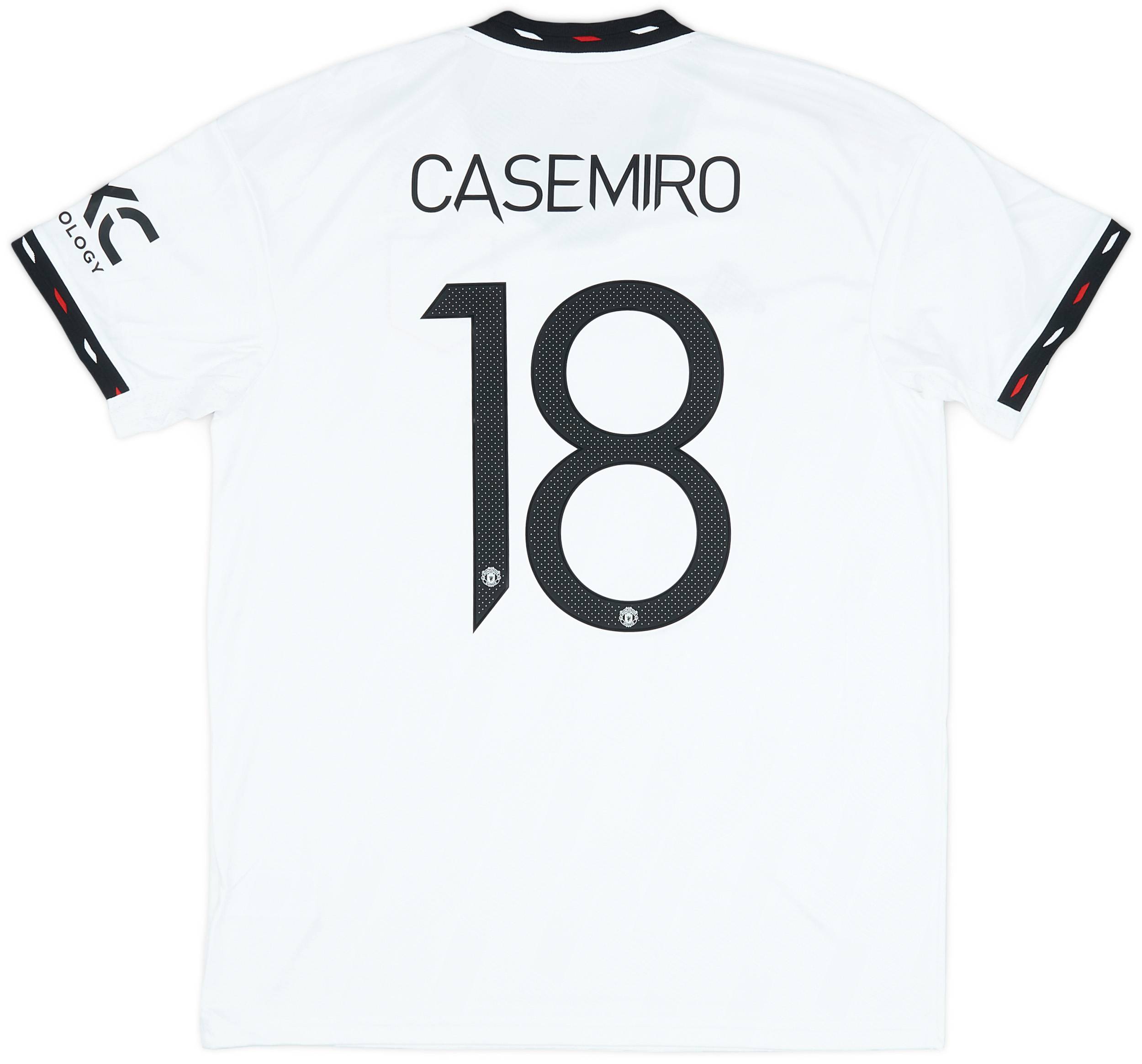 2022-23 Manchester United Away Shirt Casemiro #18