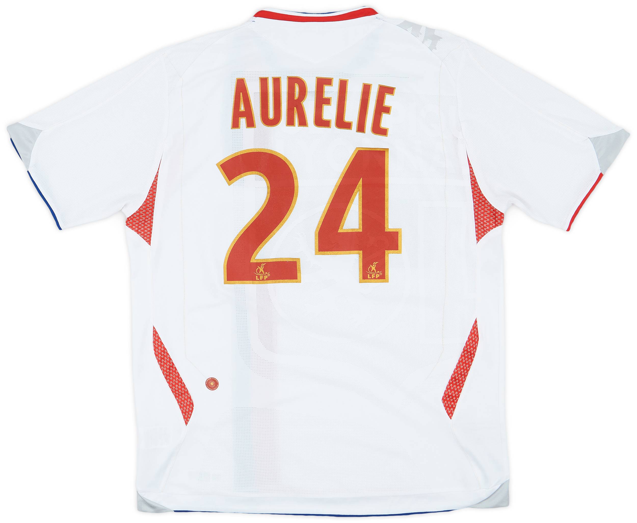 2006-07 Lyon Home Shirt Aurelie #24 - 5/10 - (L)