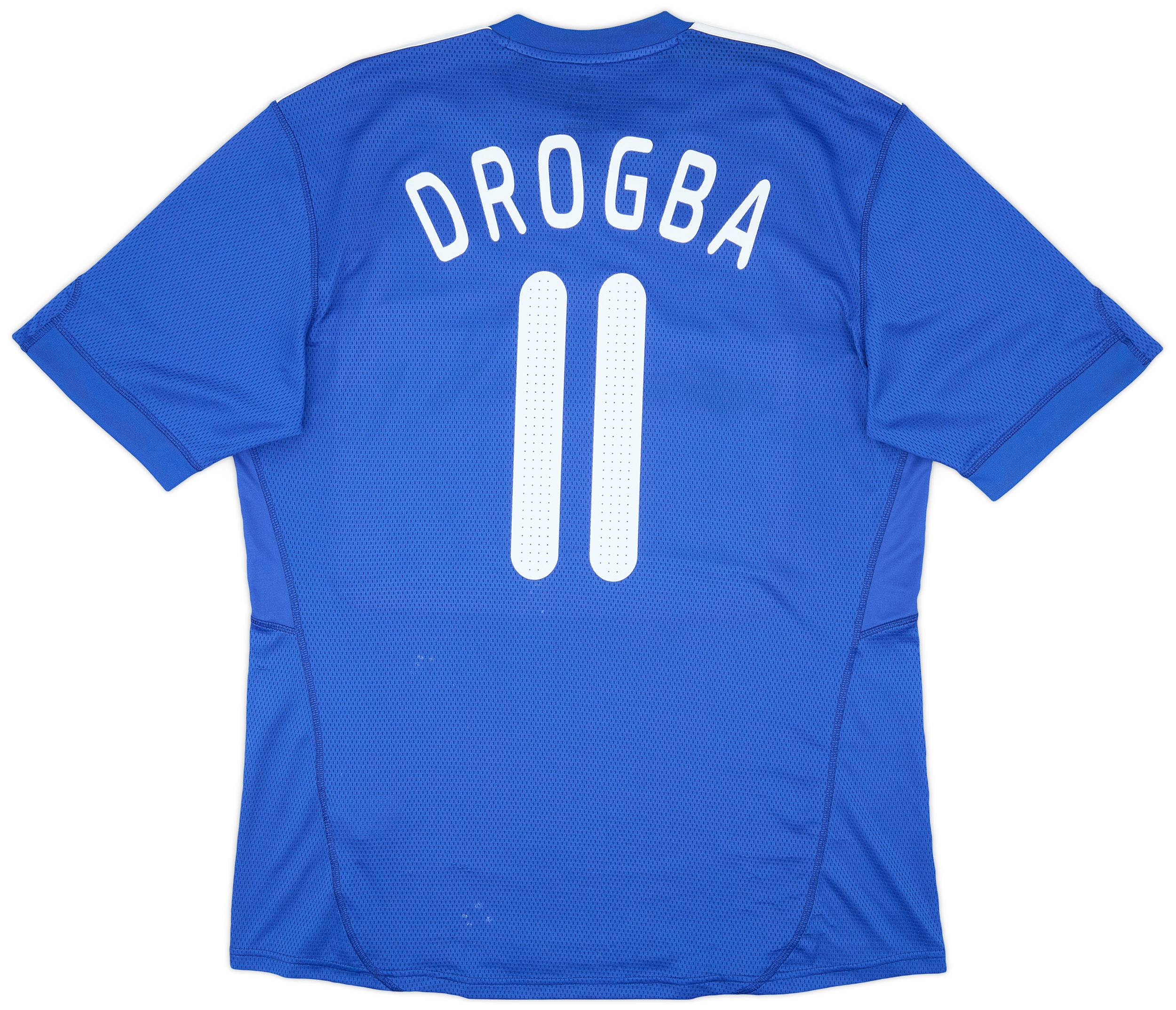 2009 10 Chelsea Home Shirt Drogba 11 6 10 XL
