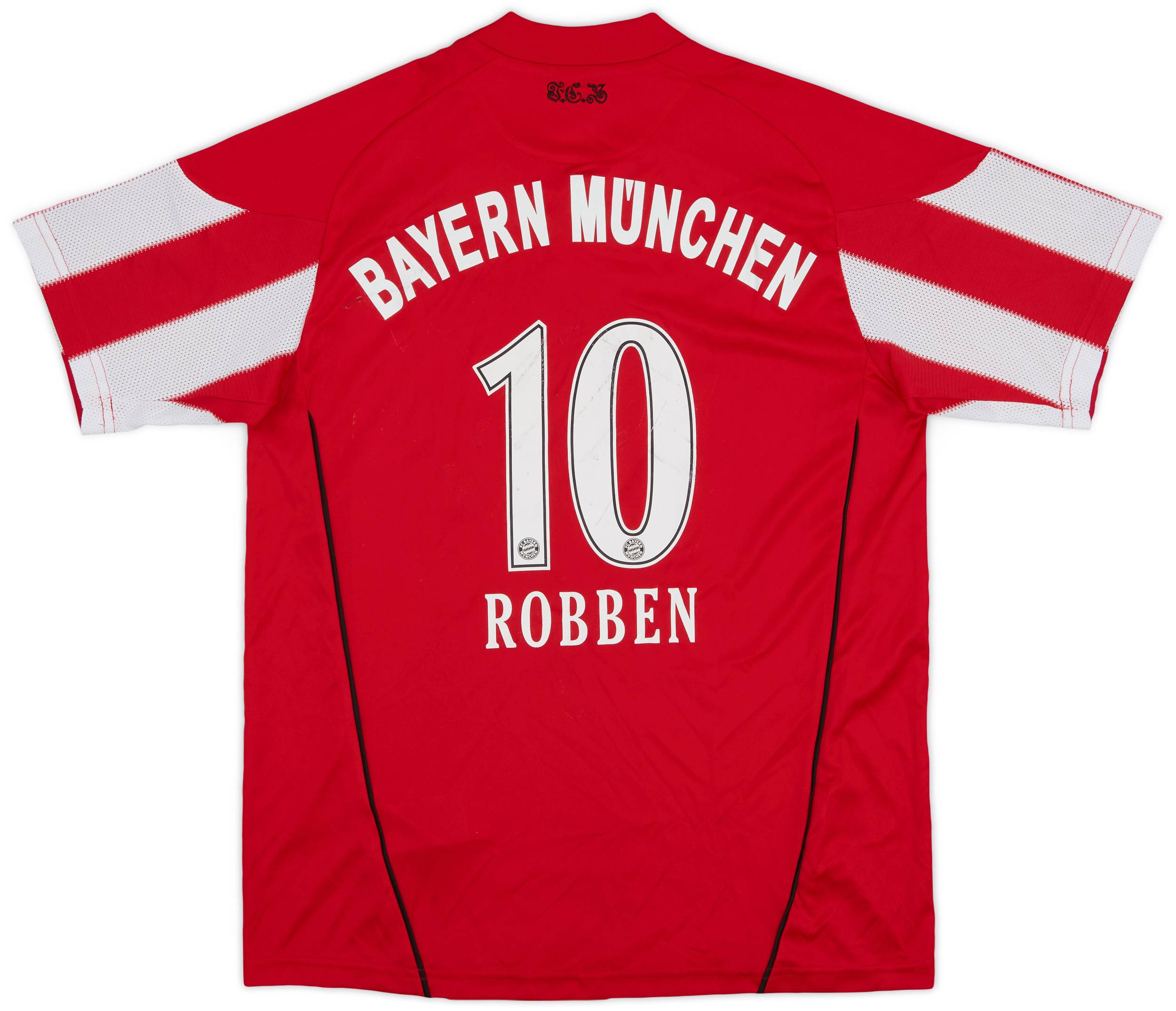 2010-11 Bayern Munich Home Shirt Robben #10 - 6/10 - (L.Boys)