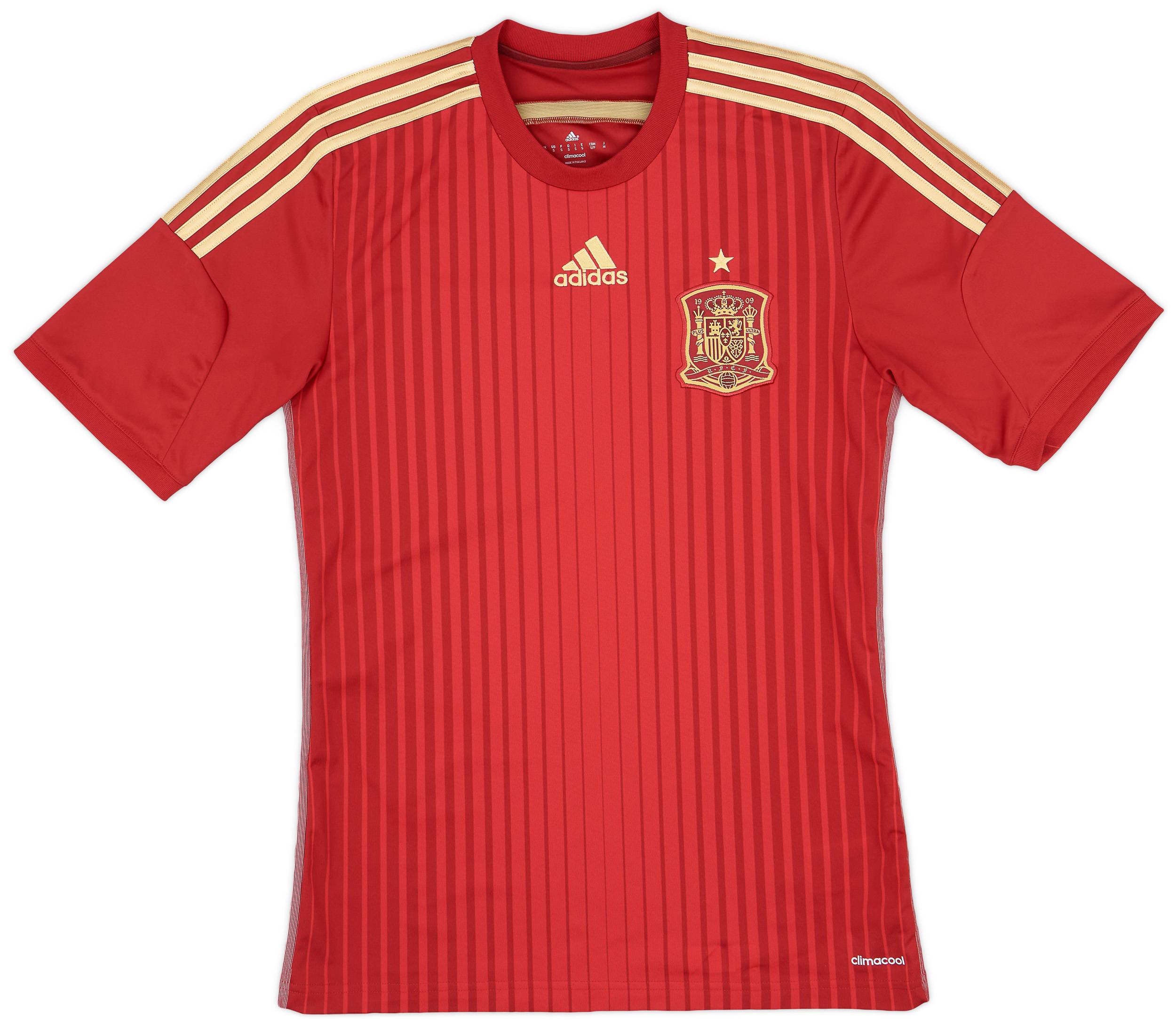 2013-15 Spain Home Shirt - 9/10 - (S)