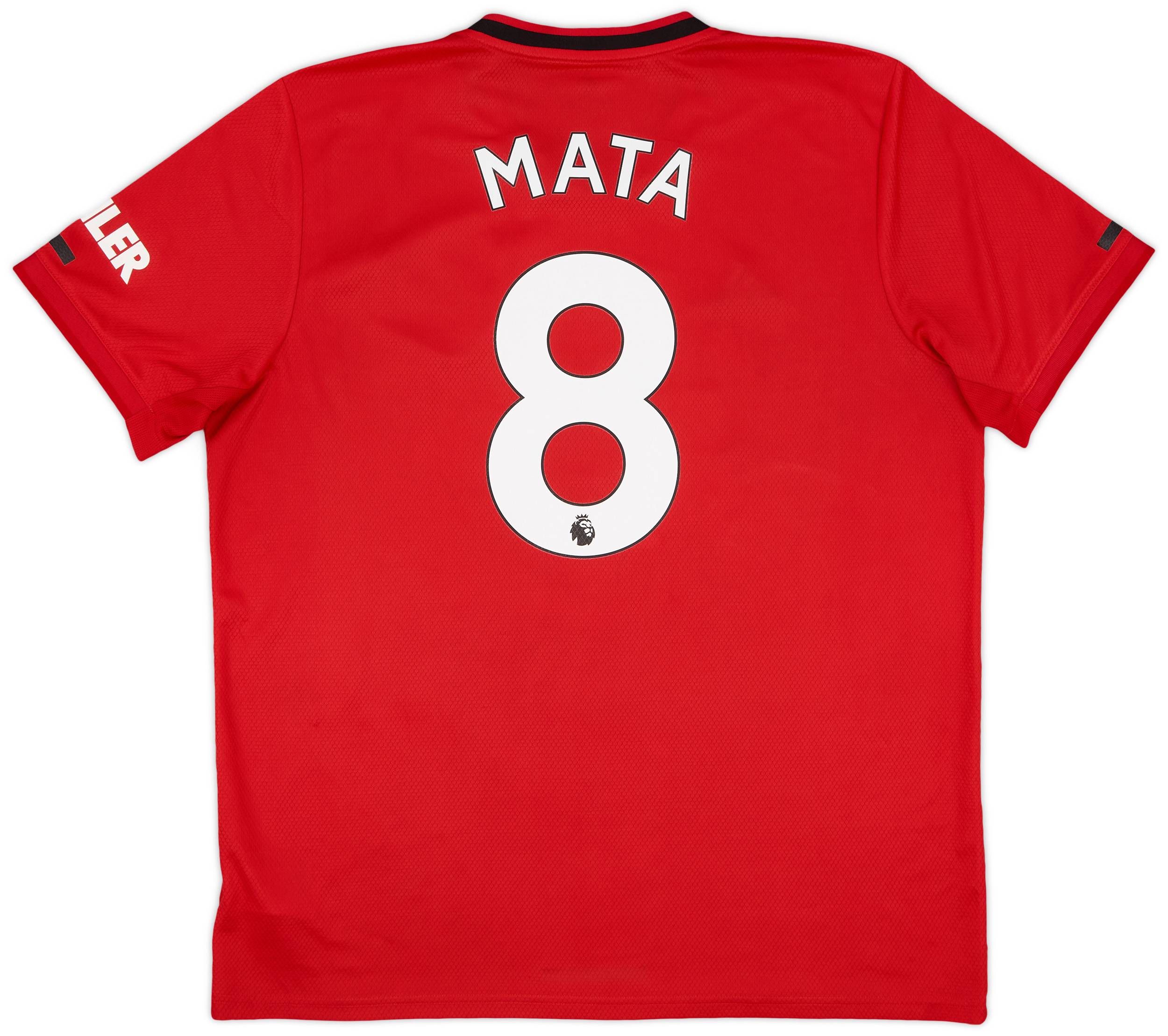 2019-20 Manchester United Home Shirt Mata #8 - 8/10 - (XL)