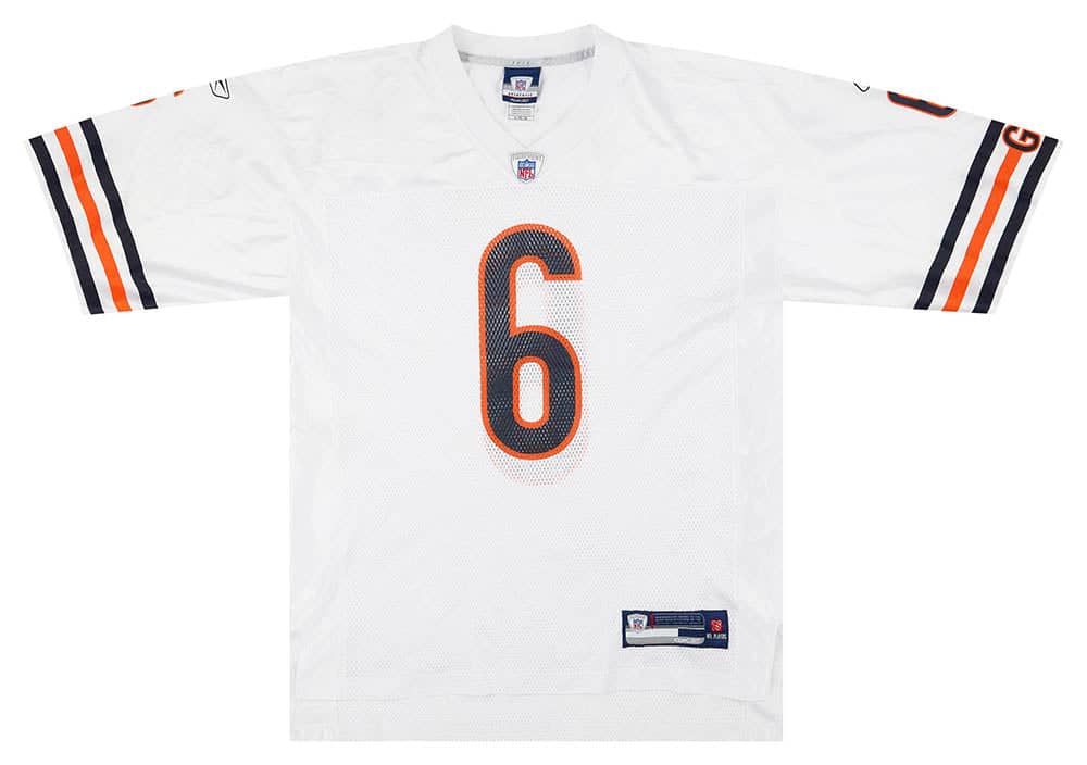2009 Chicago Bears Cutler #6 Reebok On Field Jersey (Away) L