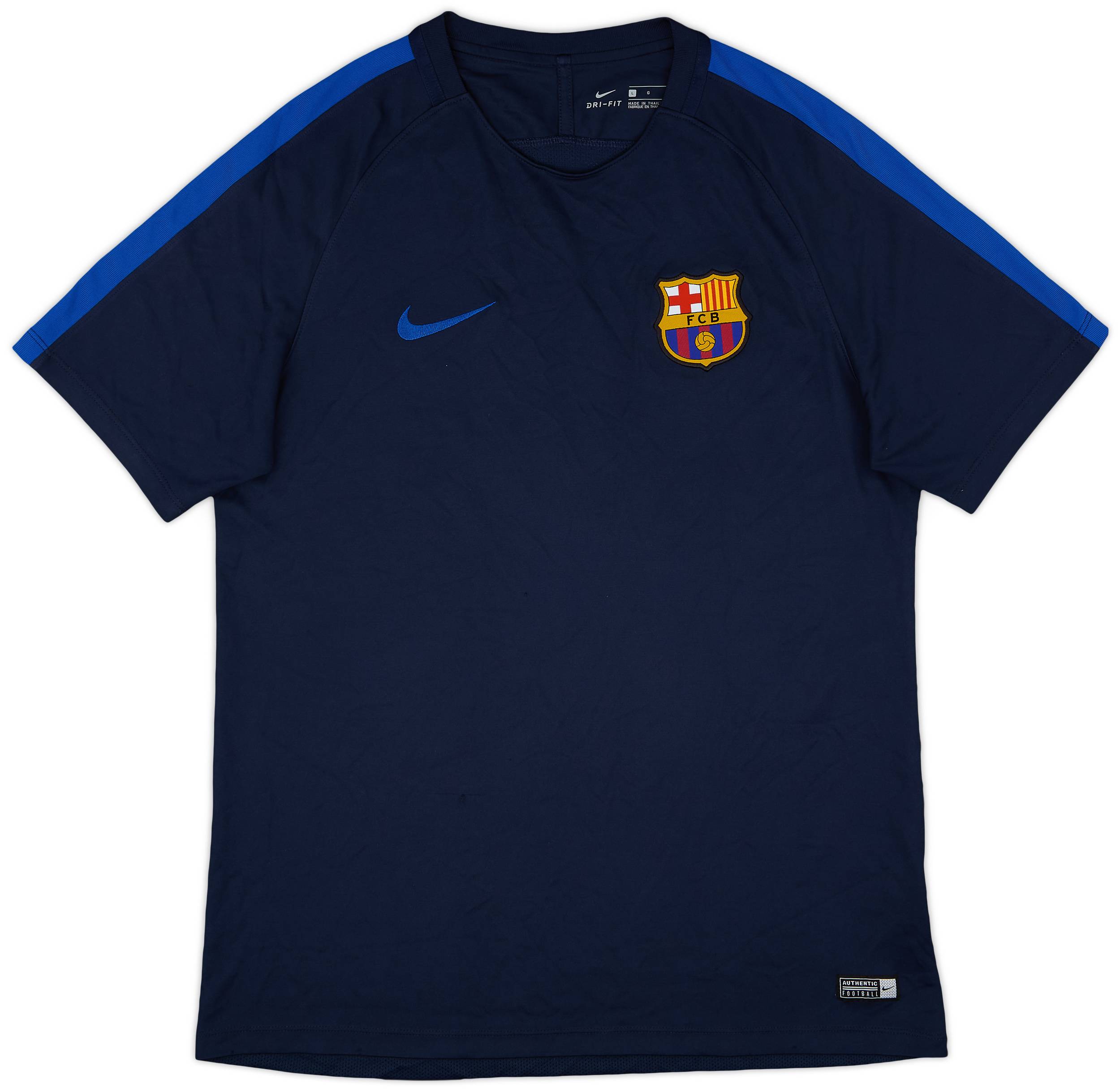 2016-17 Barcelona Nike Training Shirt - 8/10 - (L)