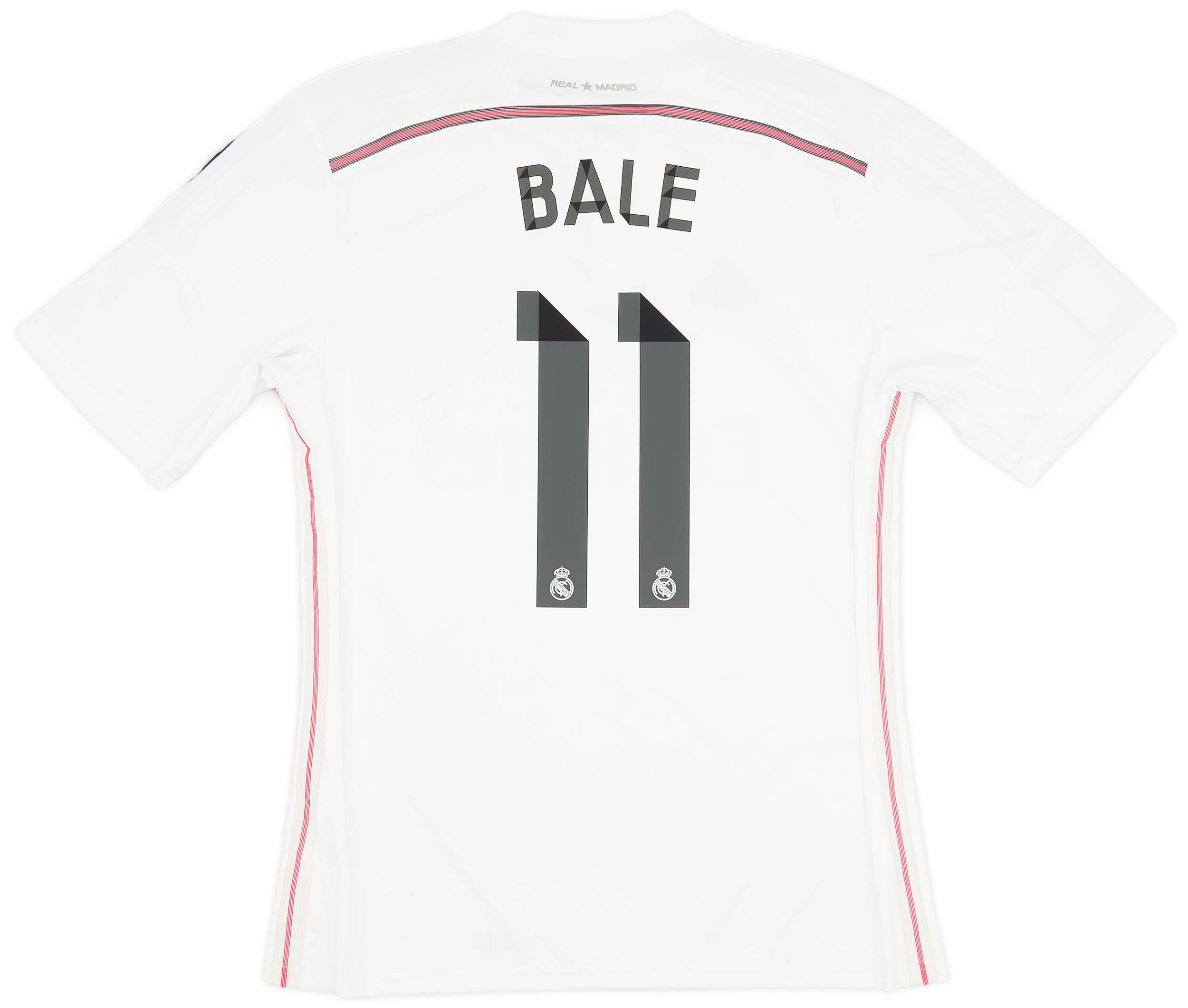 2014-15 Real Madrid Home Shirt Bale #11 - 4/10 - (L)