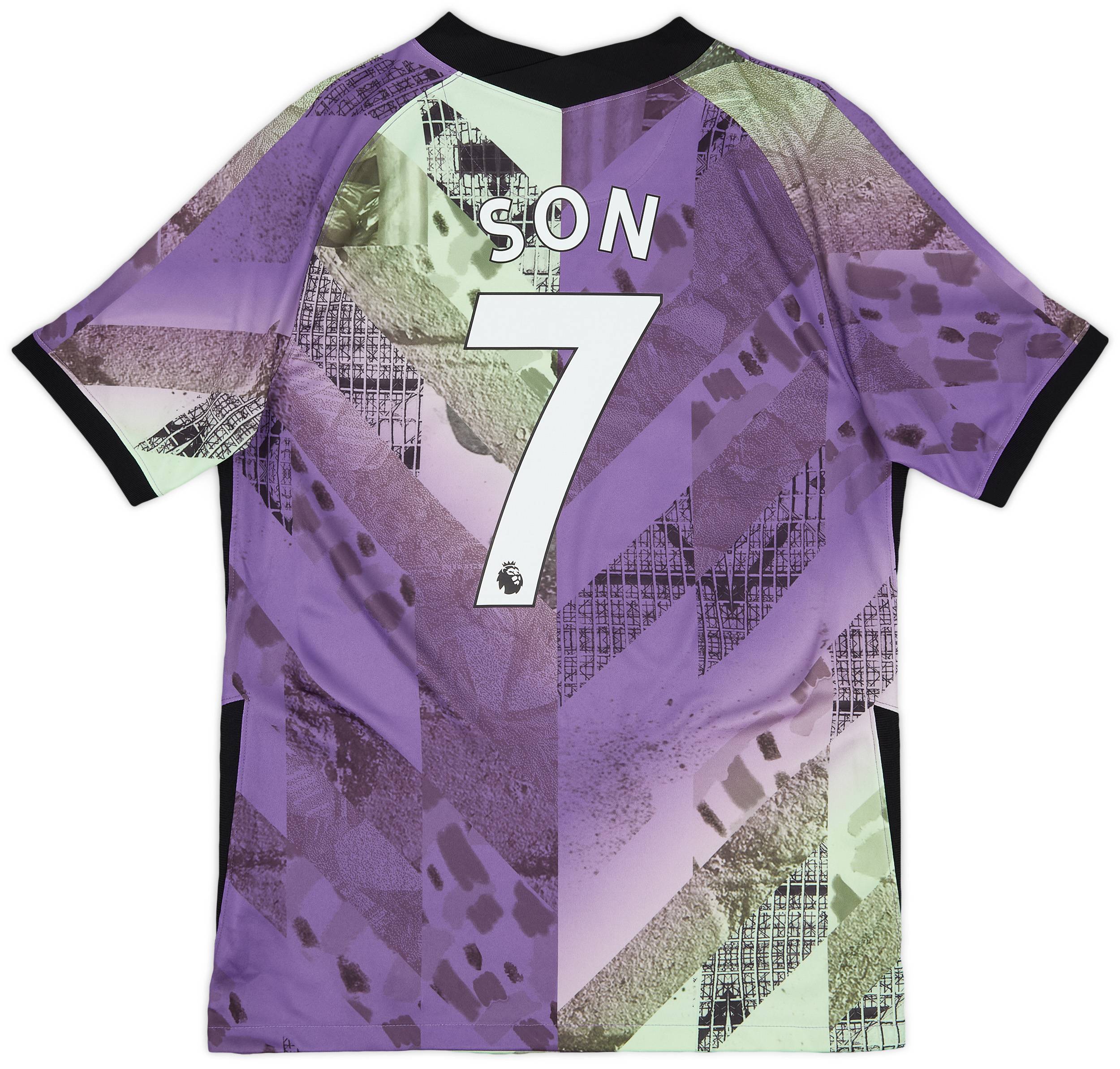 2021-22 Tottenham Third Shirt Son #7 - 9/10 - (M)
