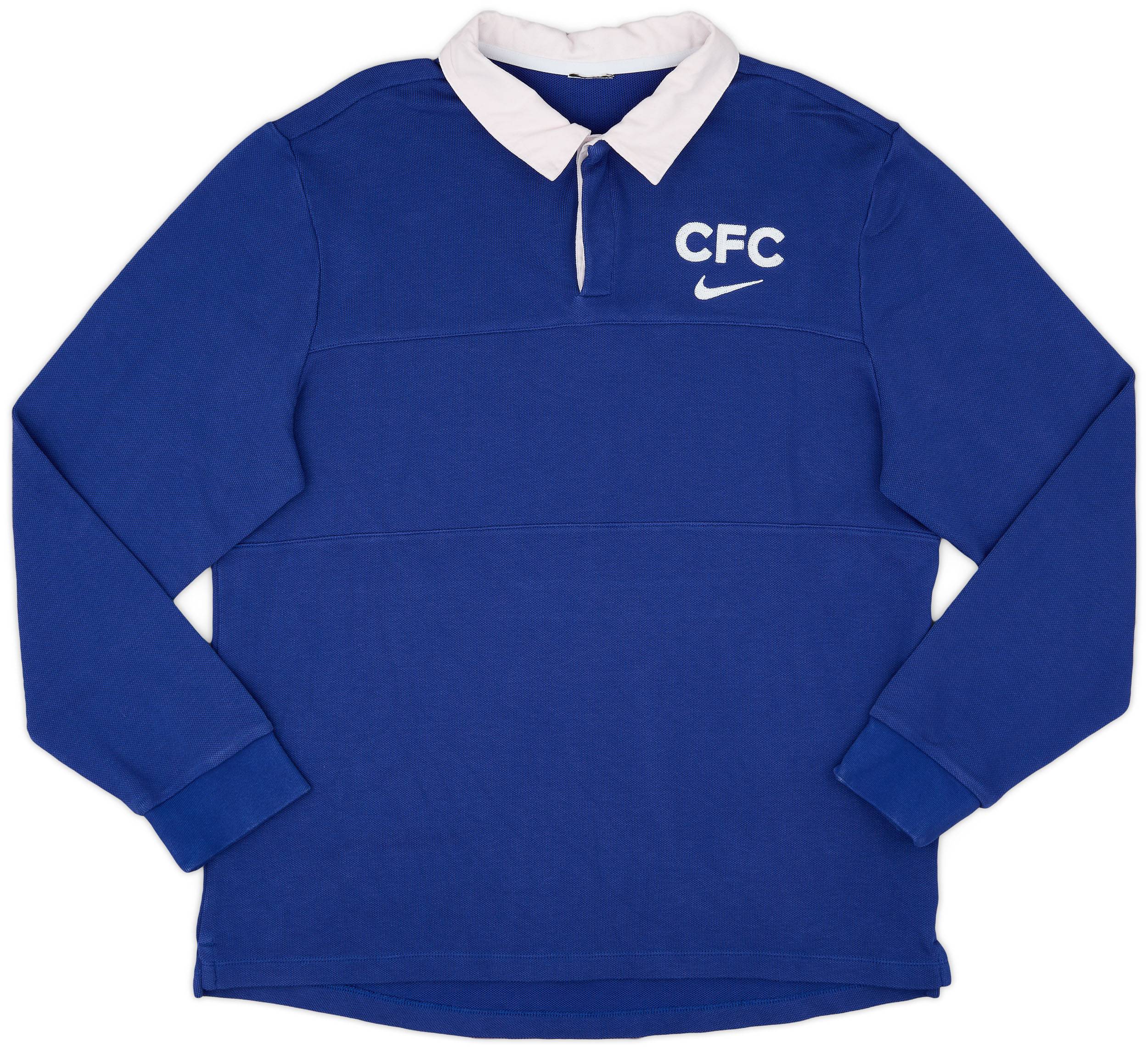 2022 23 Chelsea Nike Rugby Polo L S Shirt 6 10 XL