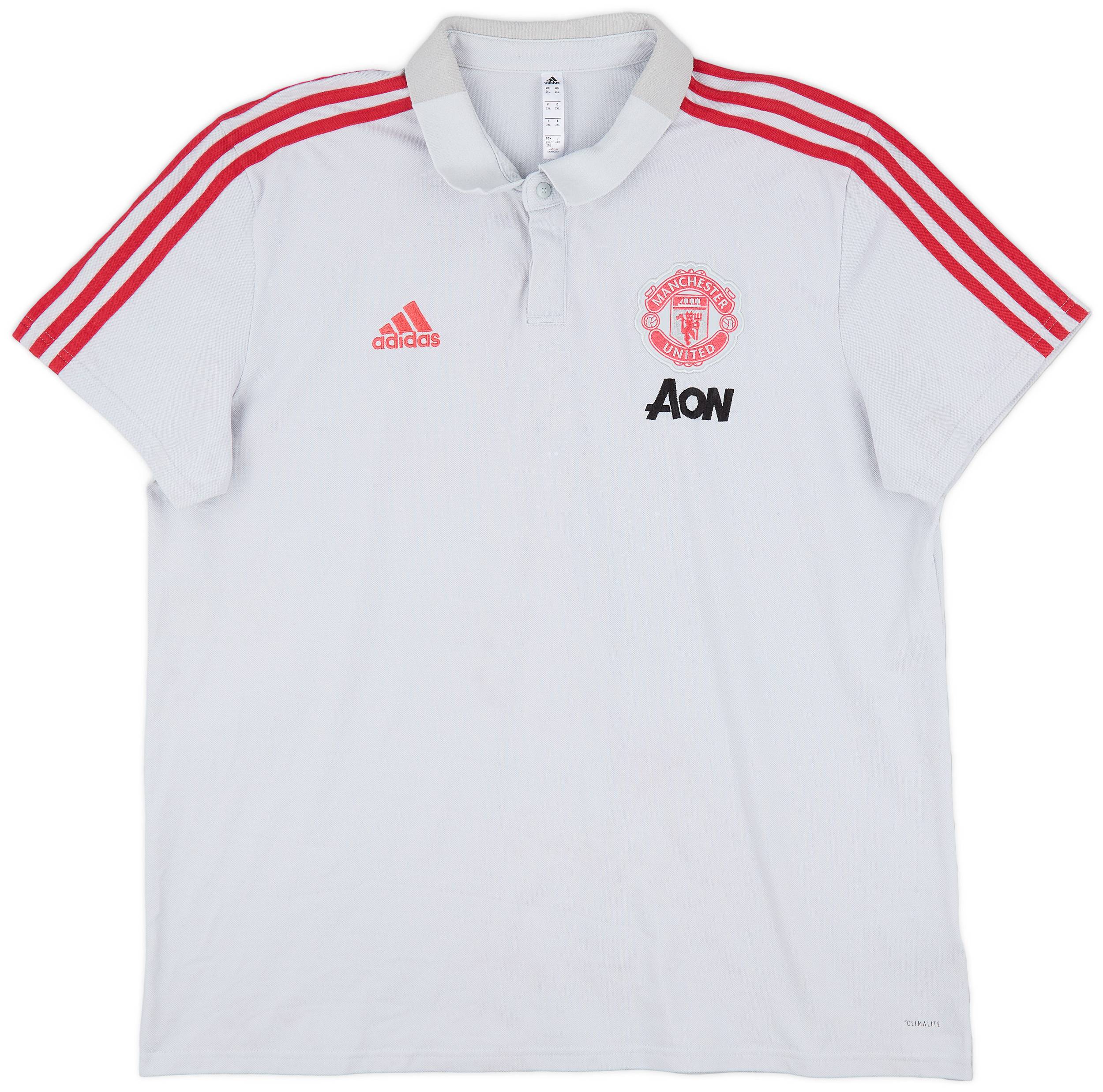 2018-19 Manchester United adidas Polo Shirt - 9/10 - (XXL)