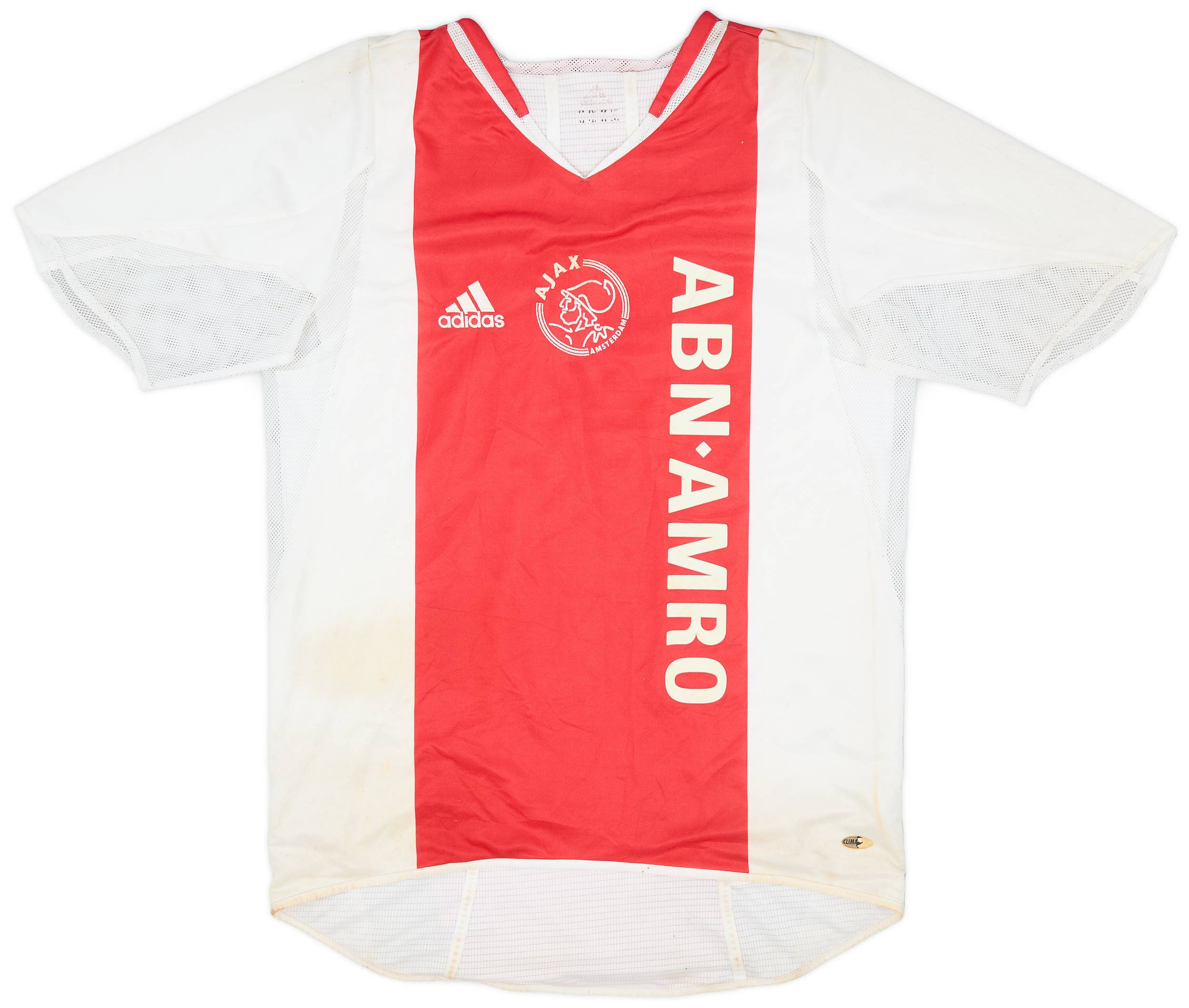 2004-05 Ajax Player Issue Home Shirt - 4/10 - (M)