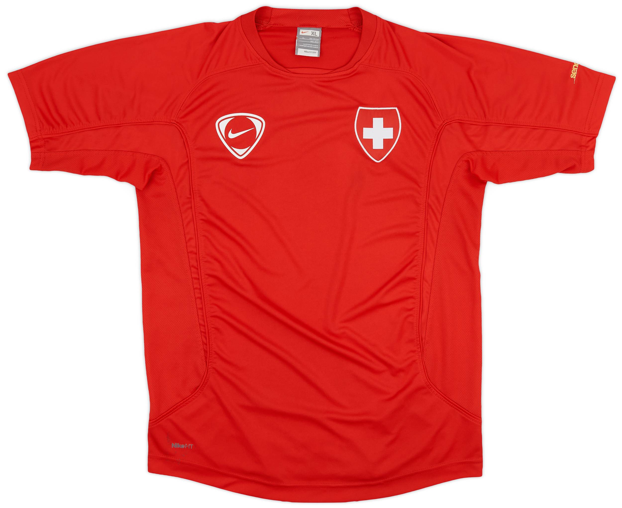 2007-08 Switzerland Nike Training Shirt - 7/10 - (XL.Boys)
