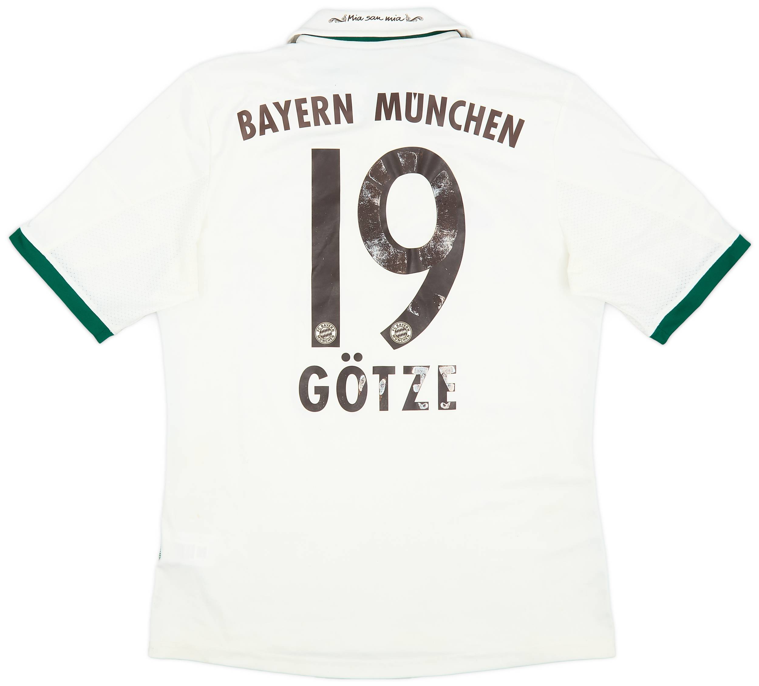 2013-14 Bayern Munich Away Shirt Gotze #19 - 5/10 - (M)