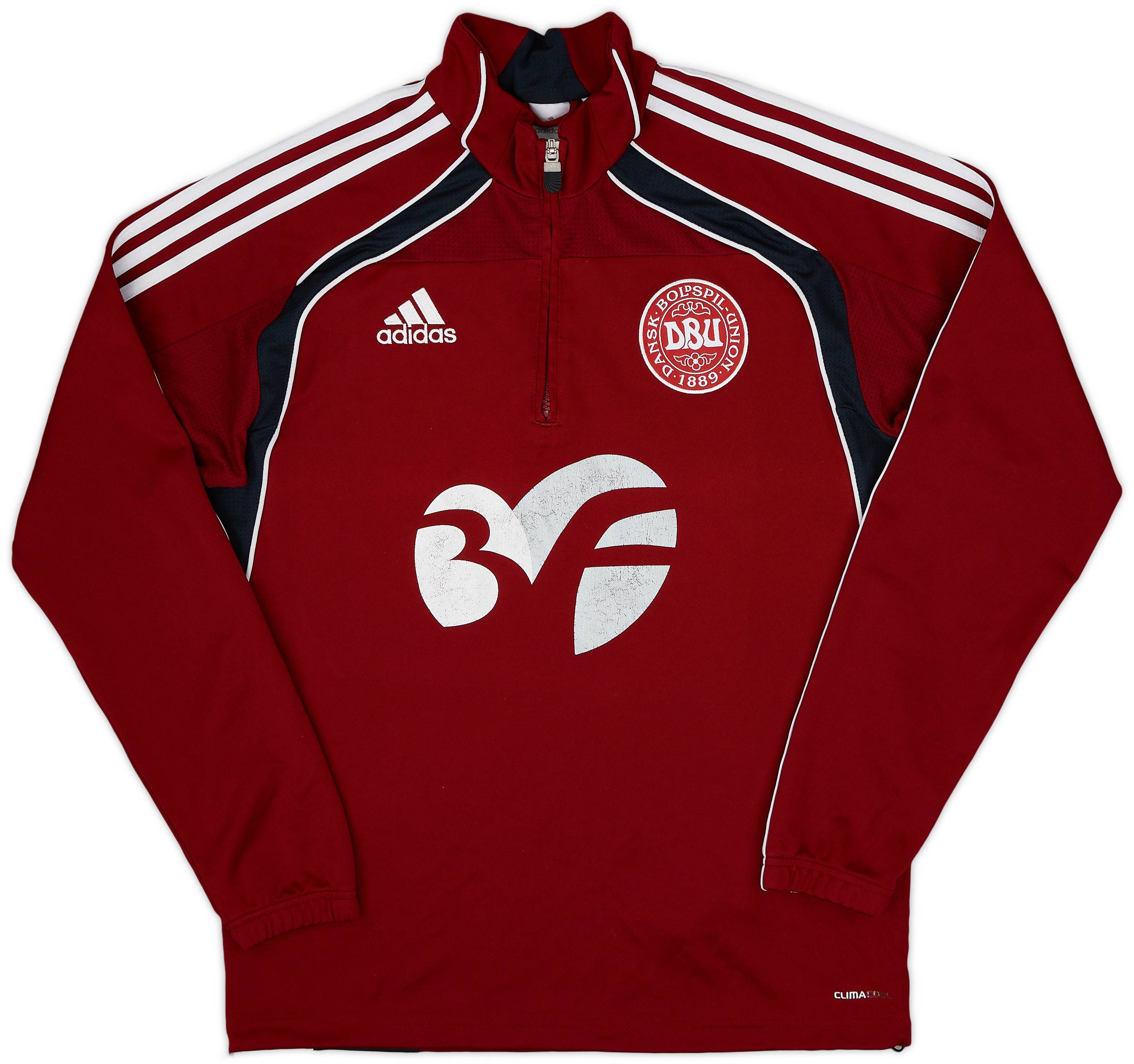 2009-10 Denmark adidas 1/4 Zip Training Top - 6/10 - (M/L)