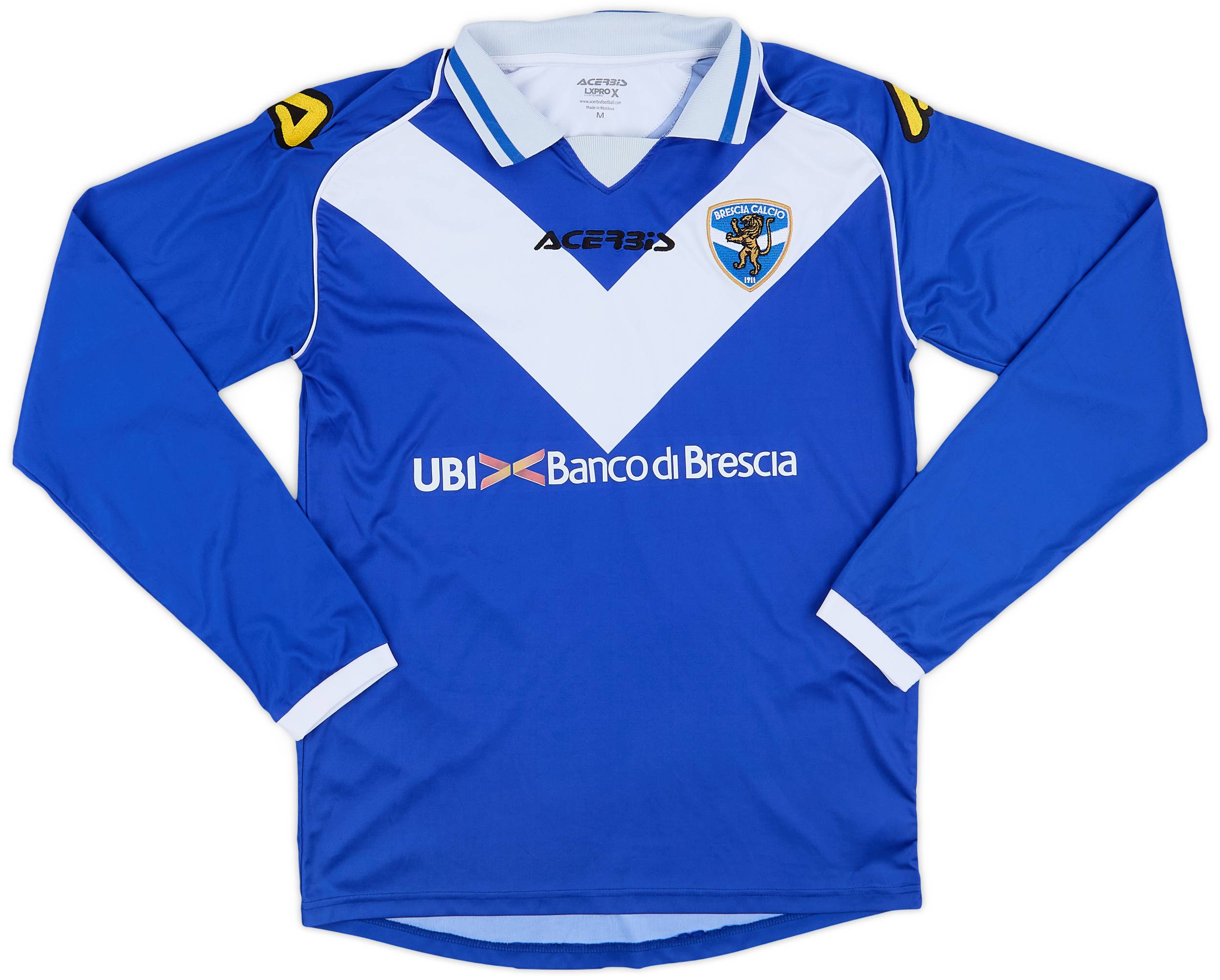 Football Maglia Brescia Acerbis 2015-16 Brescia Home L/S Shirt #18