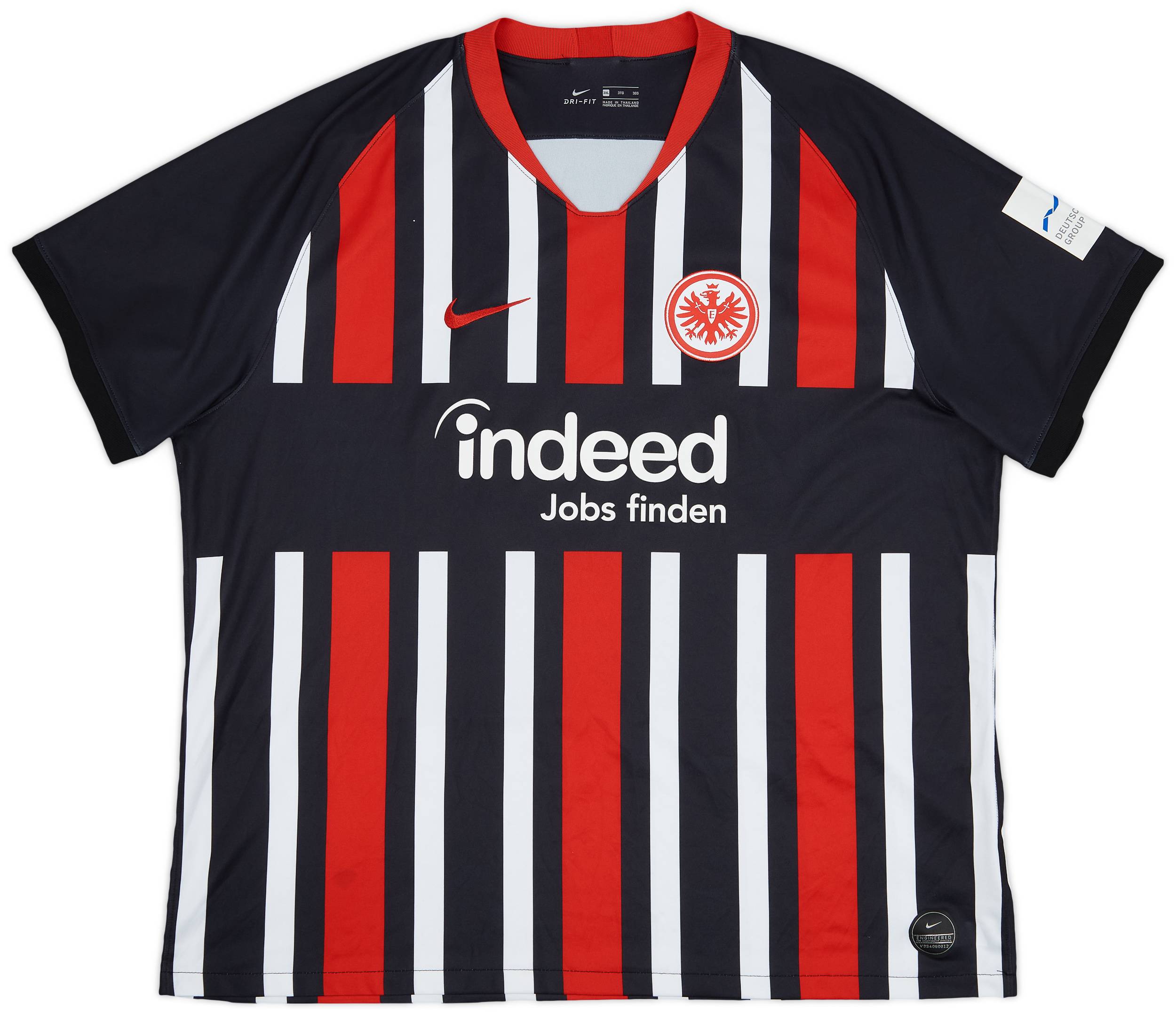2019-20 Eintracht Frankfurt Home Shirt #25 - 5/10 - (3XL)