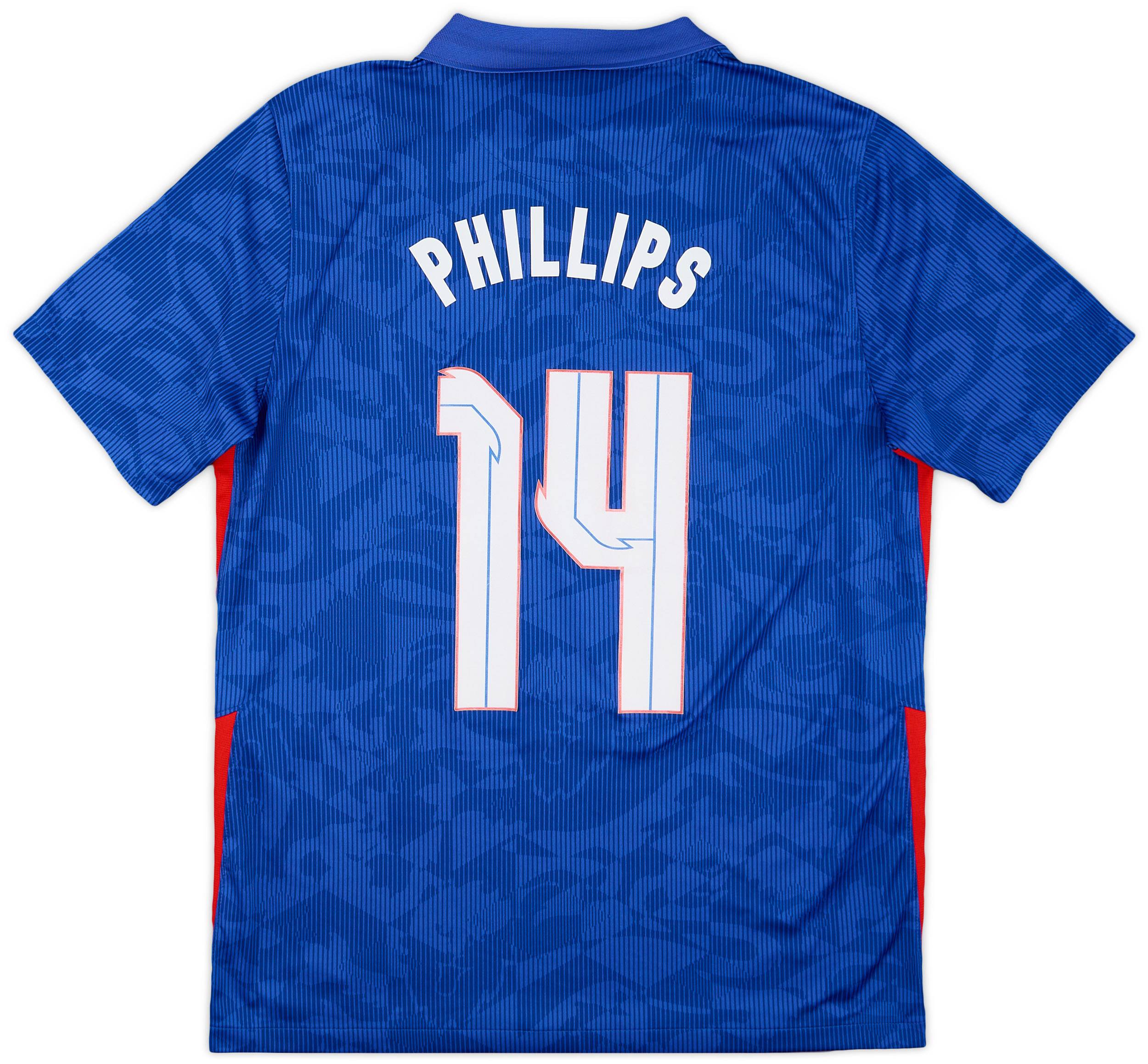 2020-21 England Away Shirt Phillips #14 - 7/10 - (L)