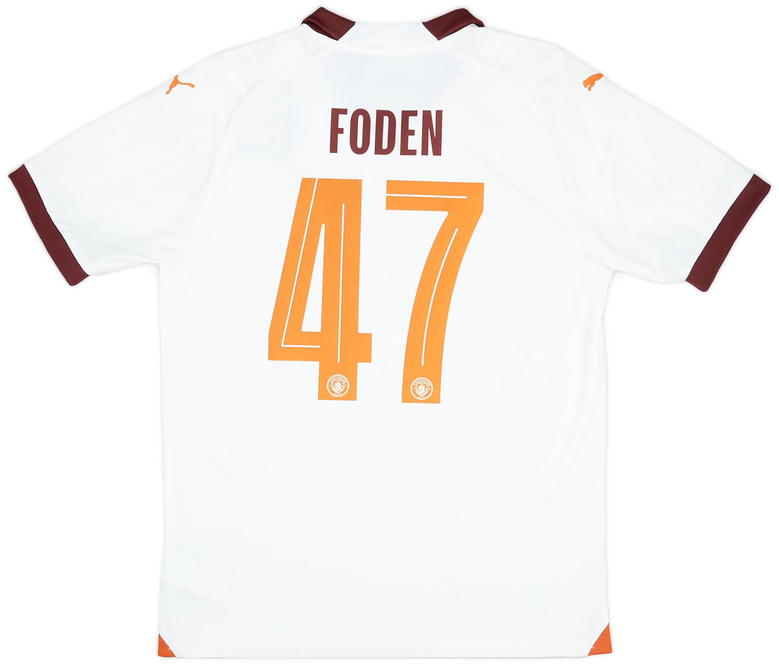 23-24 Manchester City フィル・フォーデン #47 2023-24 Manchester City Player Issue Away Shirt Foden #47