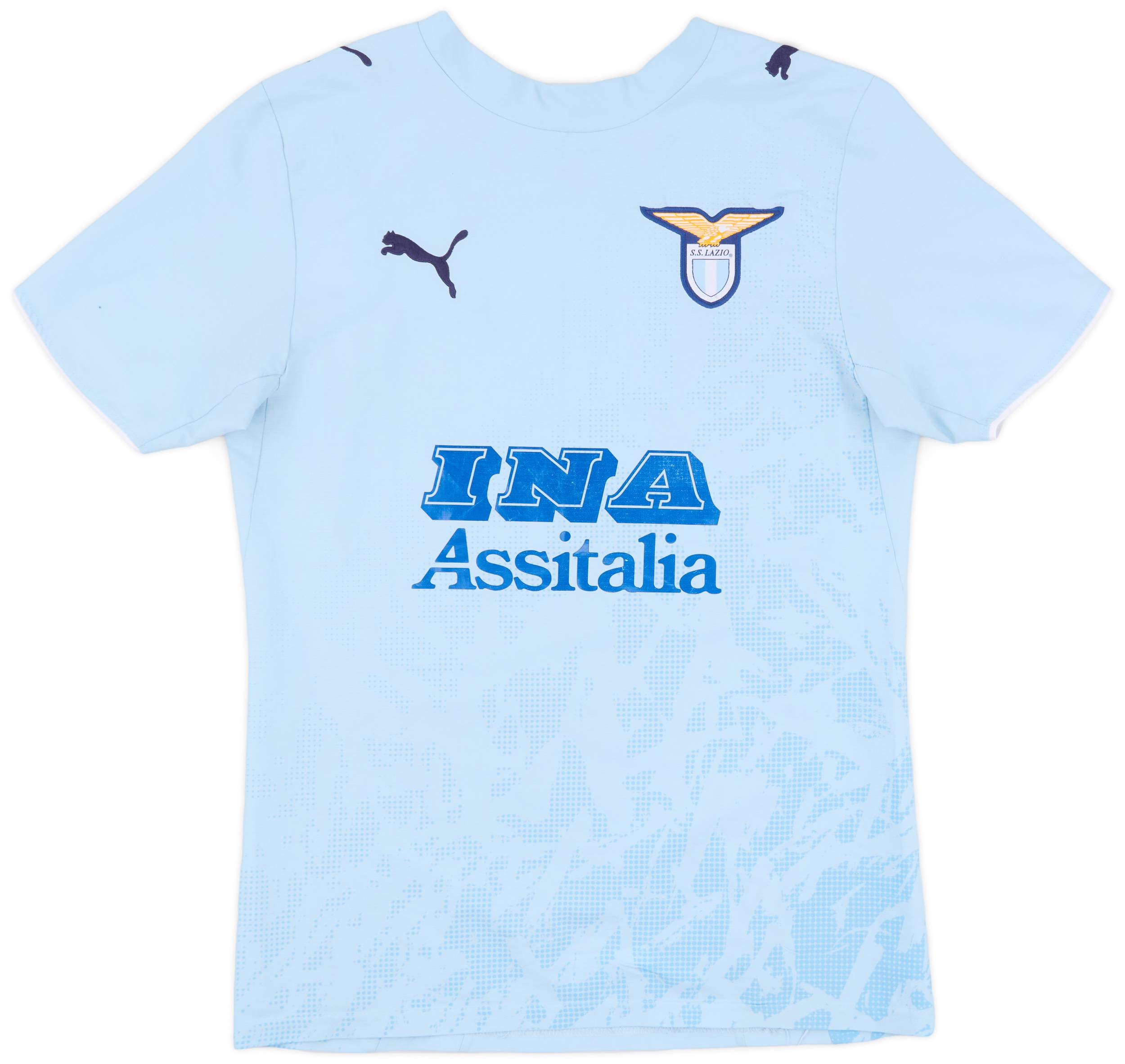 2006-07 Lazio Home Shirt - 7/10 - (L.Boys)