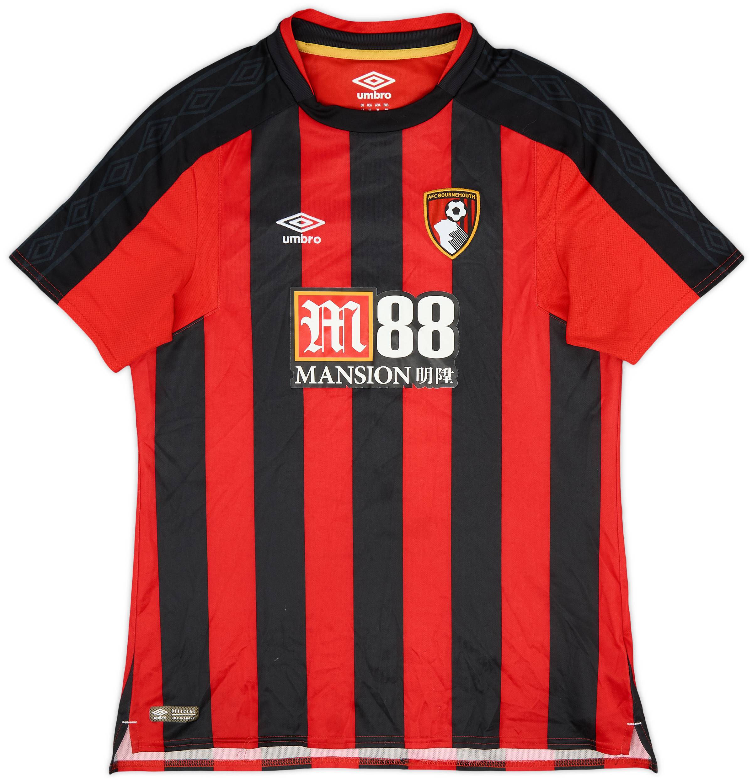 2017-18 Bournemouth Home Shirt - 8/10 - (Women's XL)
