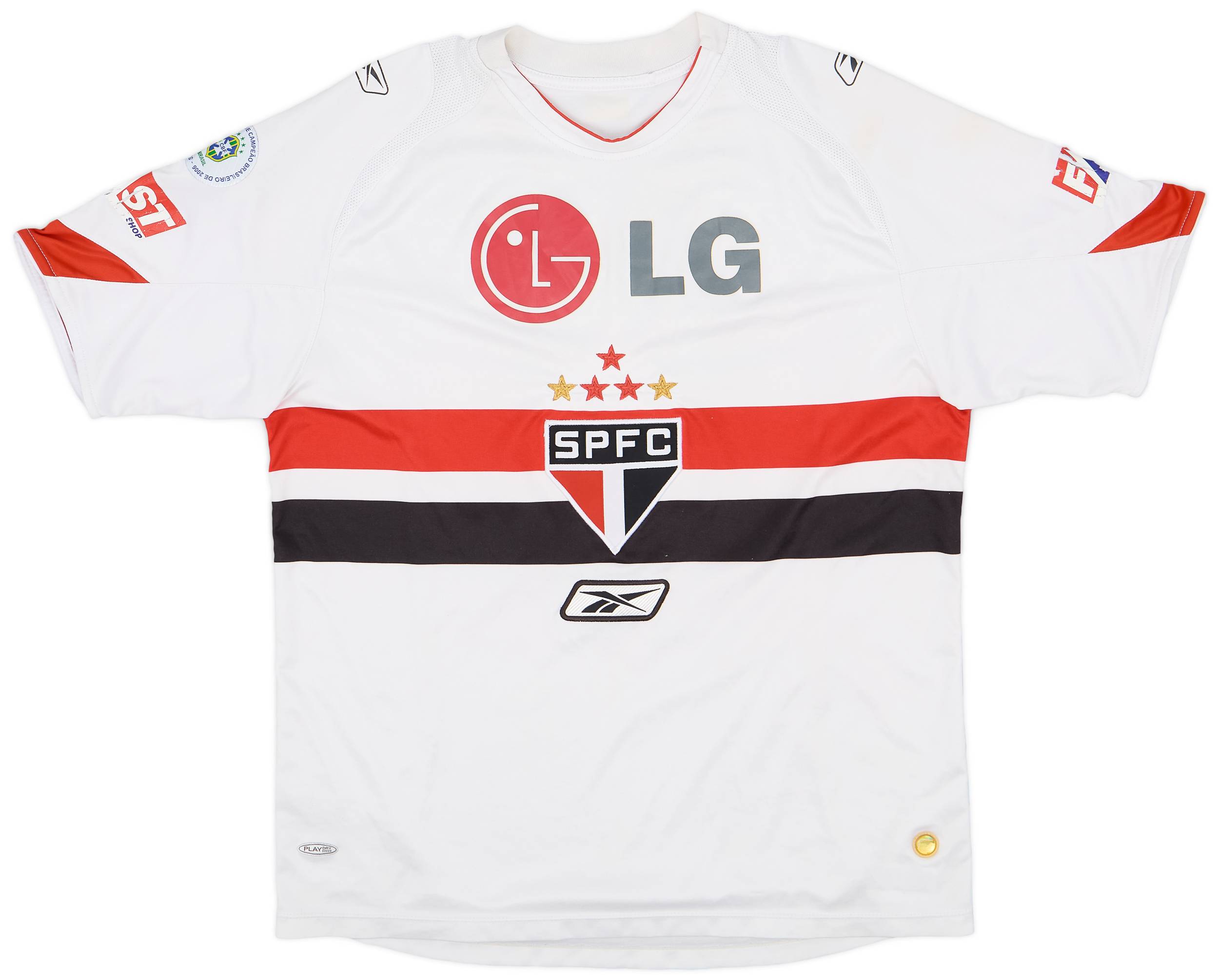 Camisa Sao Paulo Ibf Formularios em Promoção na Shopee