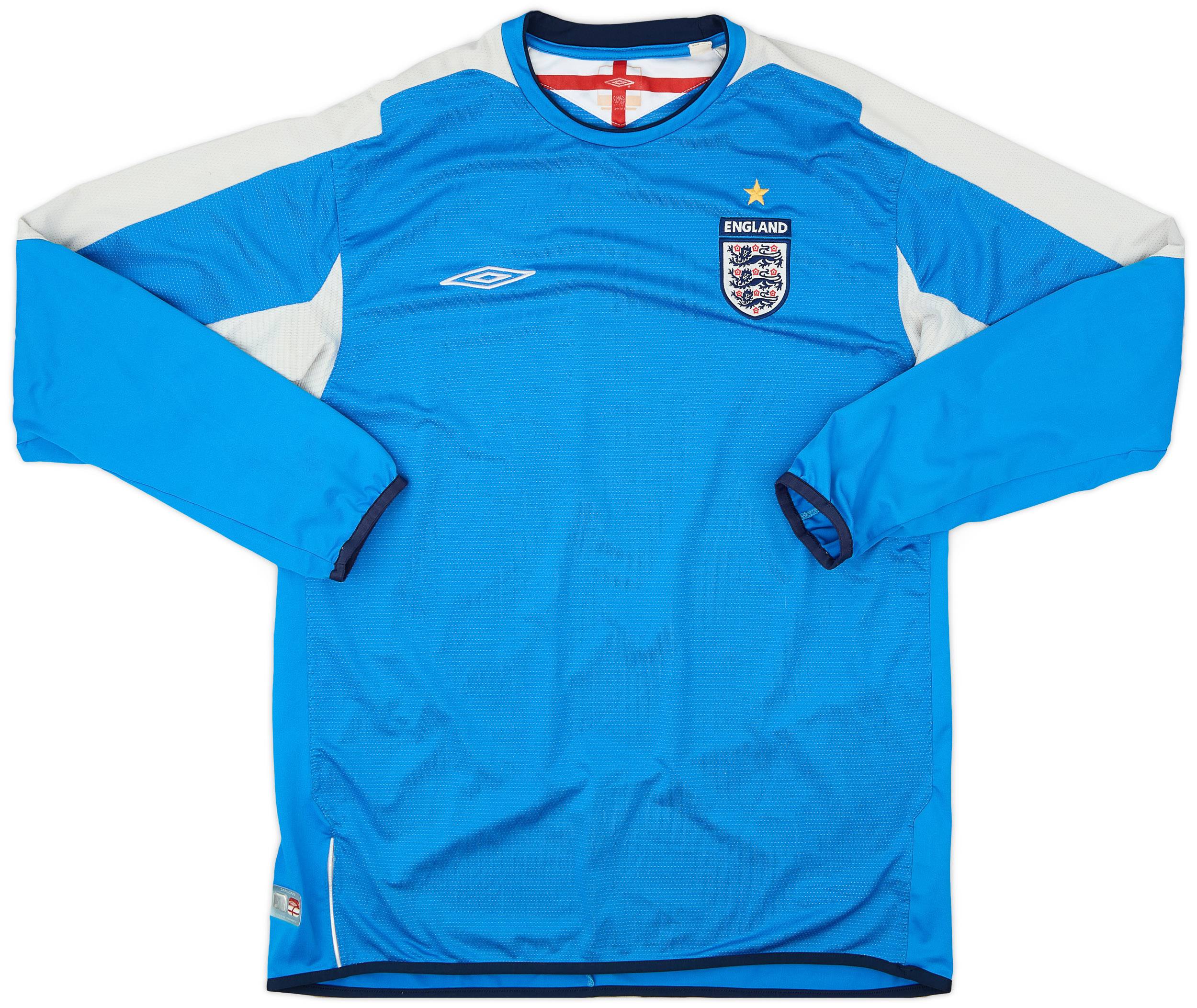 2004-06 England GK Shirt - 9/10 - (XL)