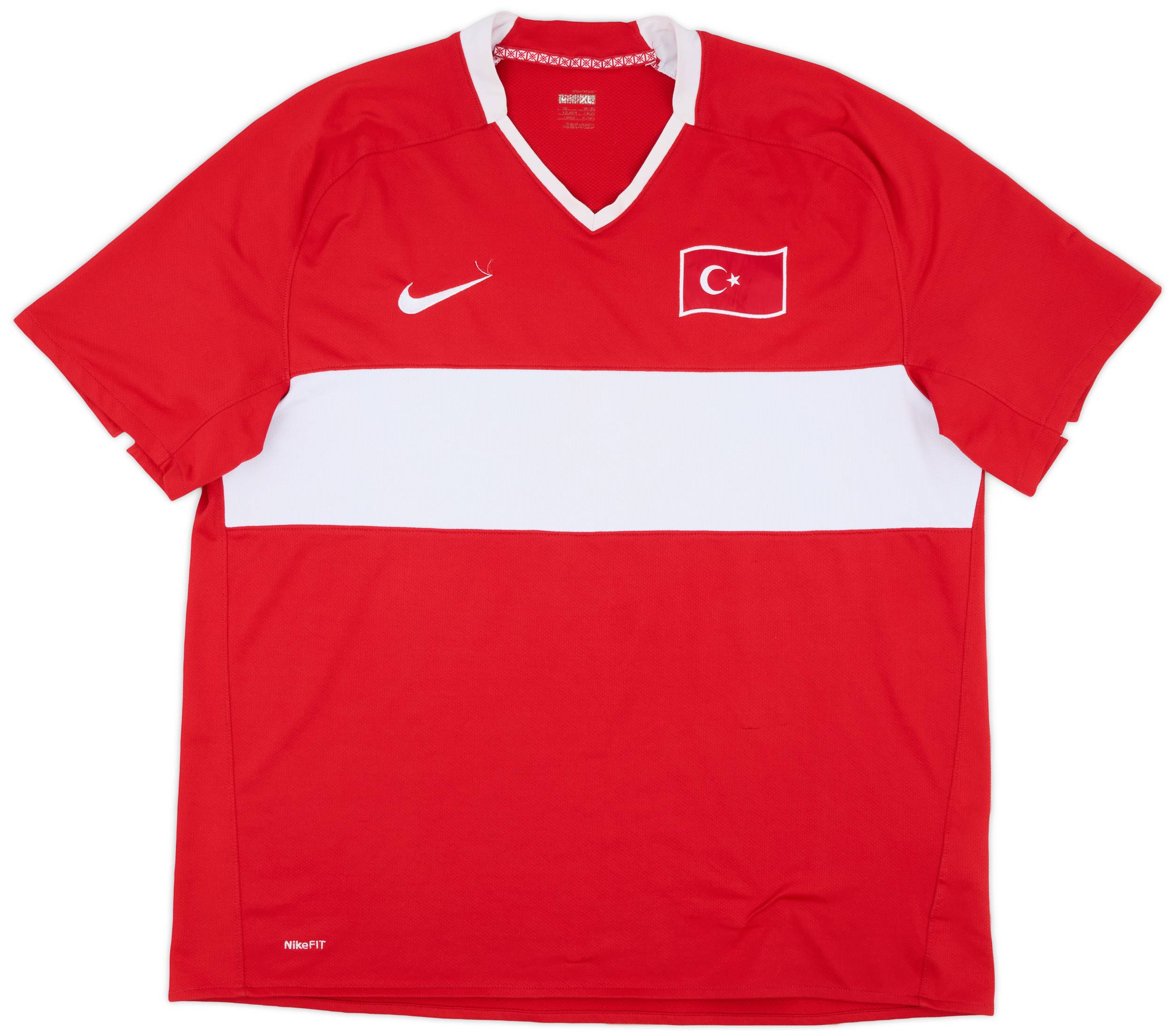 2008-10 Turkey Home Shirt - 6/10 - (XL)