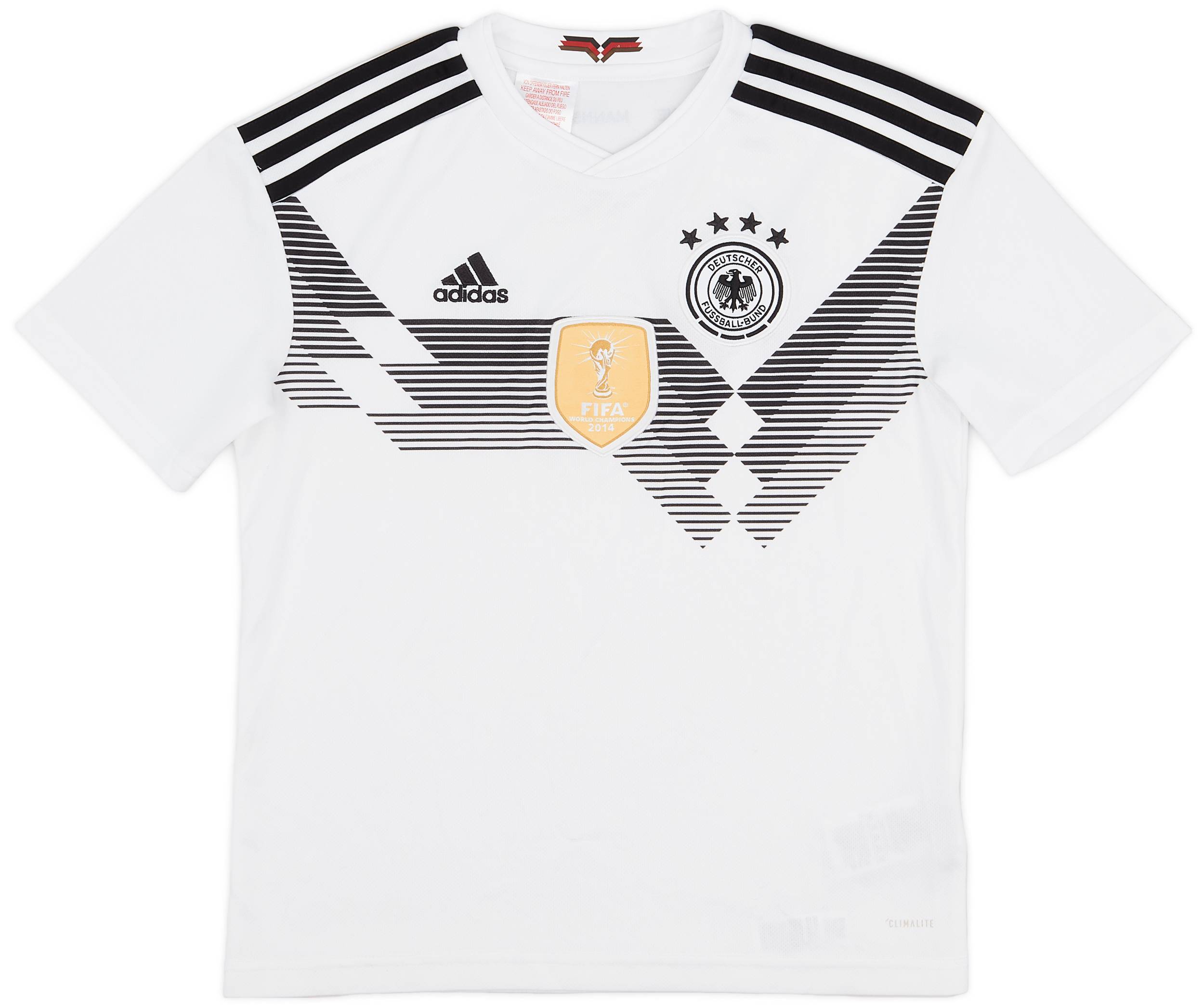 2018-19 Germany Home Shirt - 8/10 - (M.Boys)