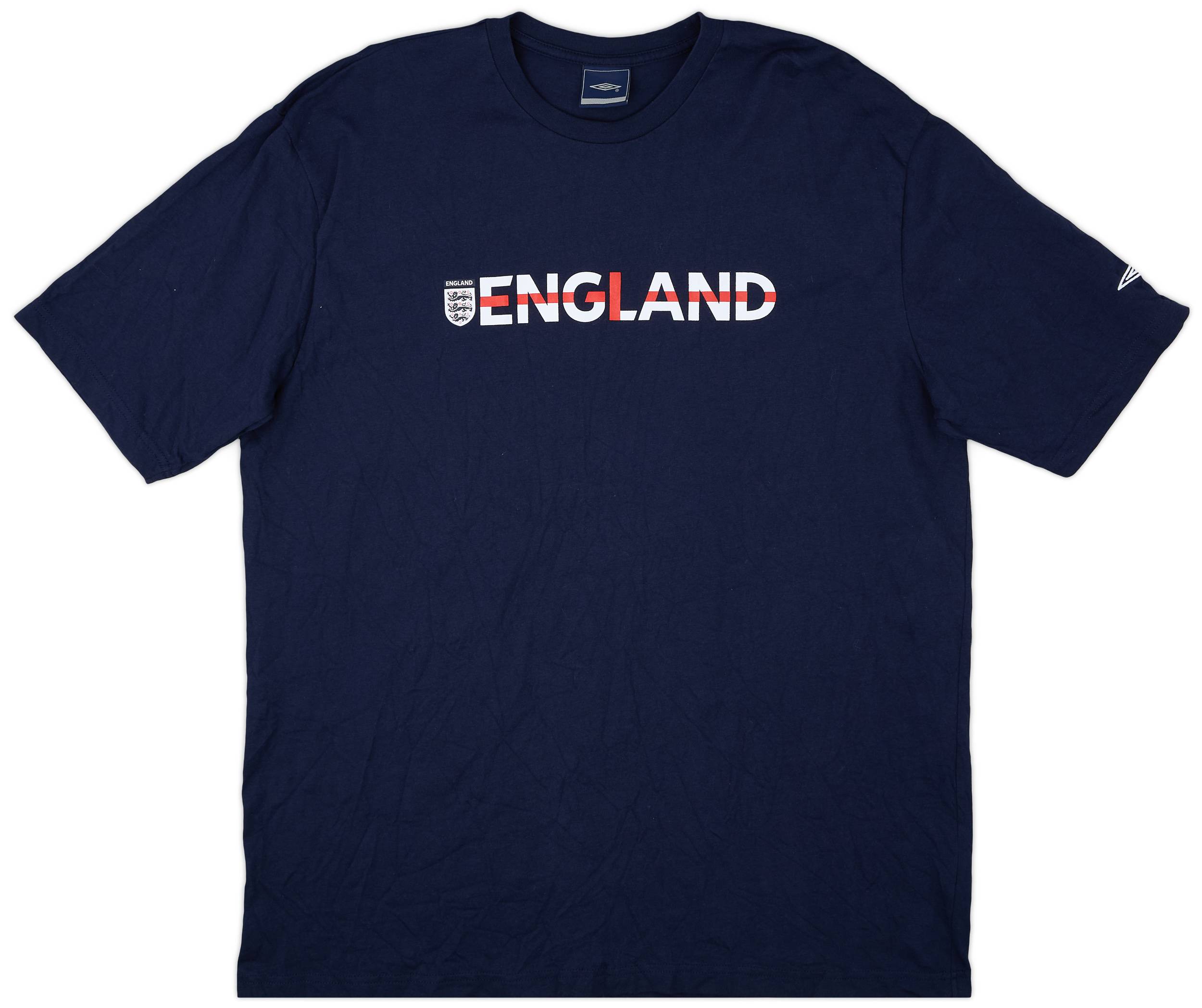 2010-11 England Umbro Cotton Tee - 9/10 - (XXL)