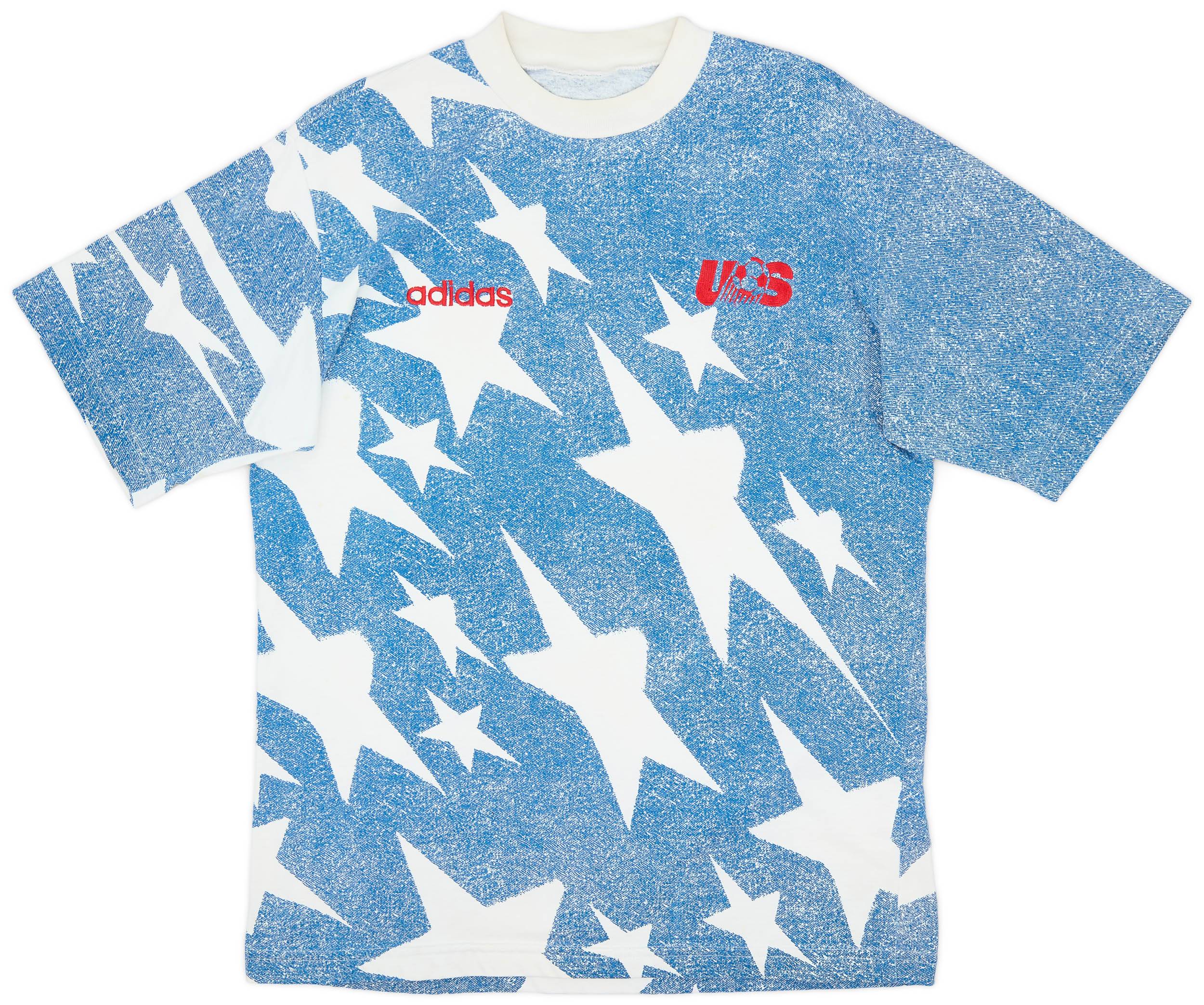 1994 USA adidas Training Shirt 8 10 L