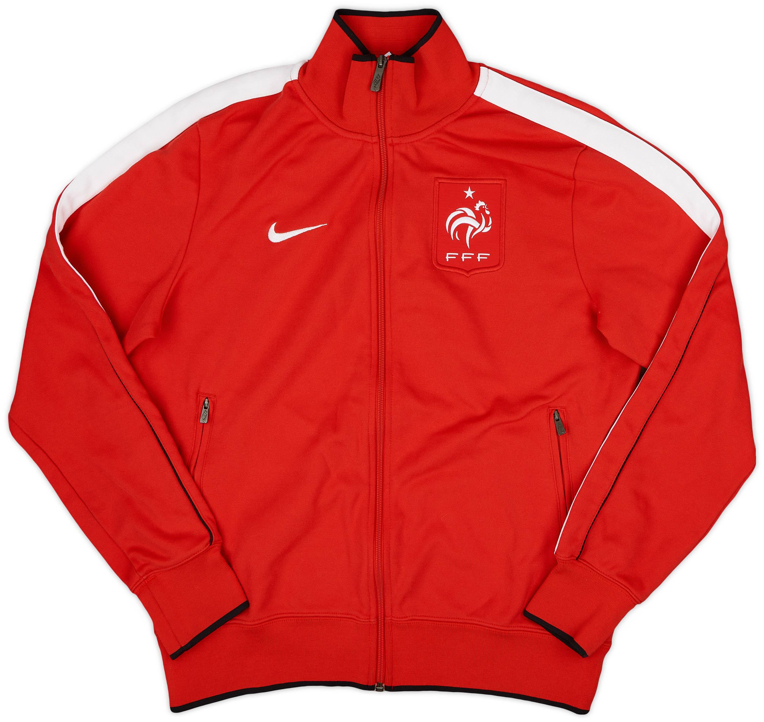 2011-12 France Nike N98 Track Jacket - 8/10 - (M)