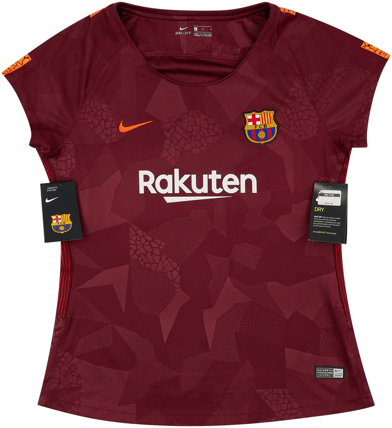 2017-18 Barcelona Third Shirt *w/Tags* Womens