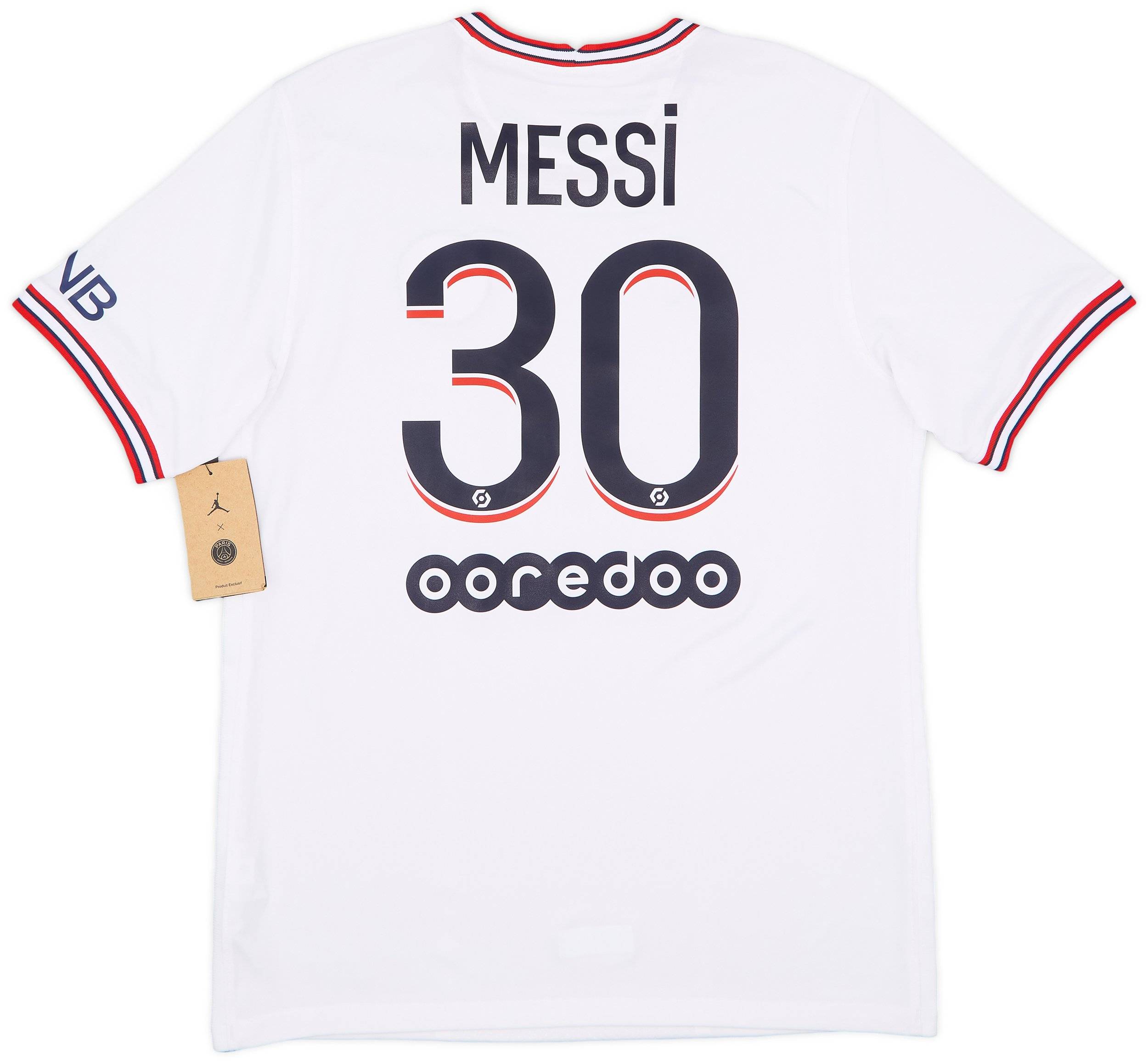 2021-22 Paris Saint-Germain Fourth Shirt Messi #30 (M)