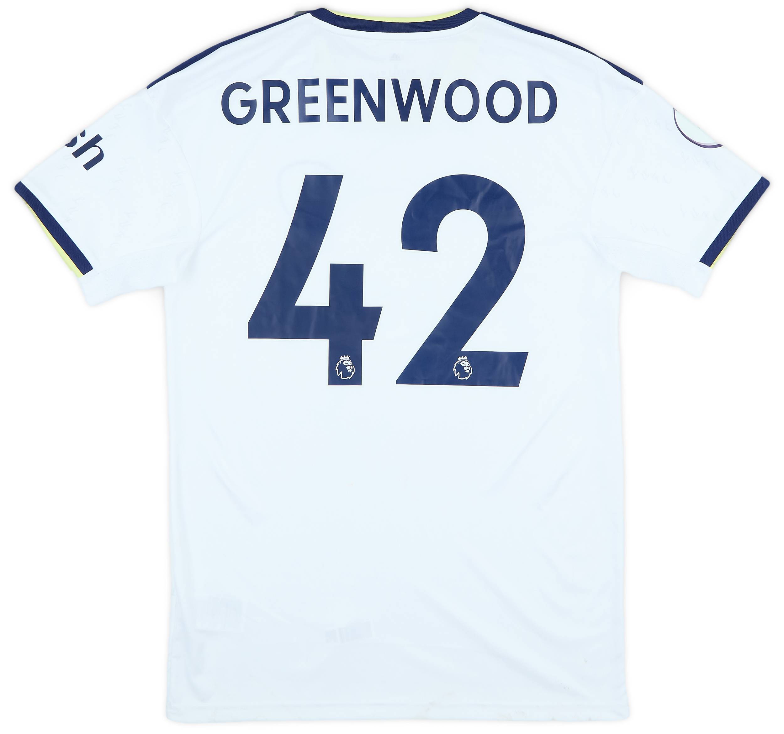 2022-23 Leeds United Home Shirt Greenwood #42 (S)
