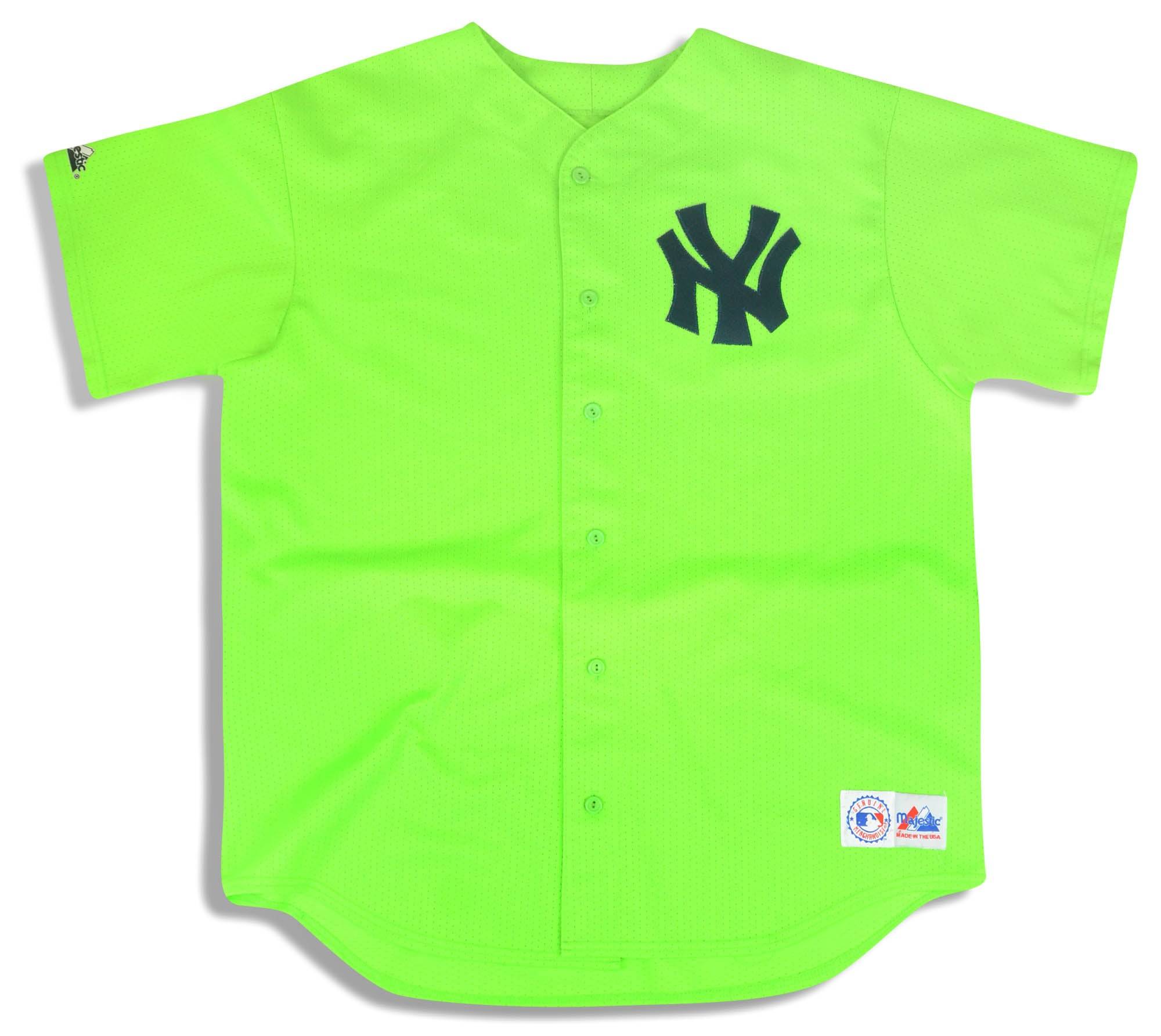 1990s New York Yankees Majestic Jersey (Alternate) XL