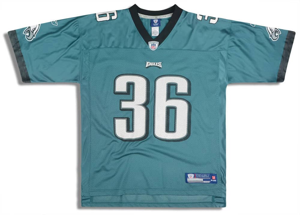 2008-09 Philadelphia Eagles Westbrook #36 Reebok On Field Jersey (Home) Y