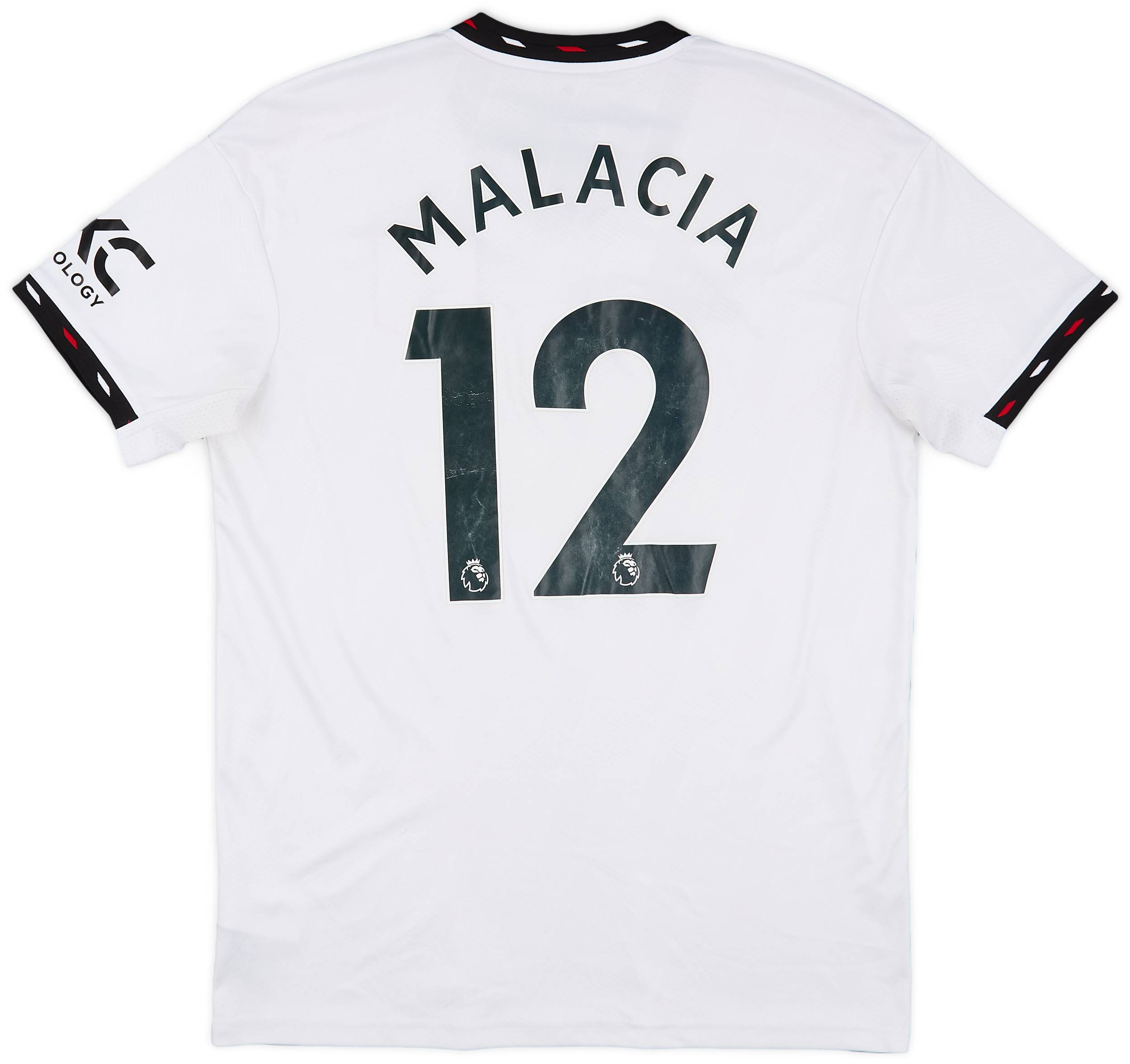 2022-23 Manchester United Away Shirt Malacia #12 - 6/10 - (L)
